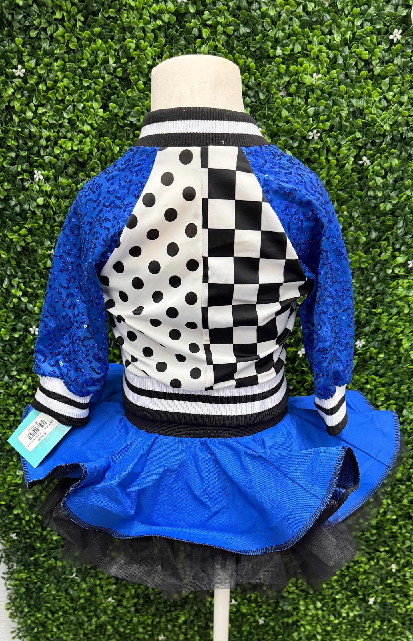 Child Small Blue Racecar Costume