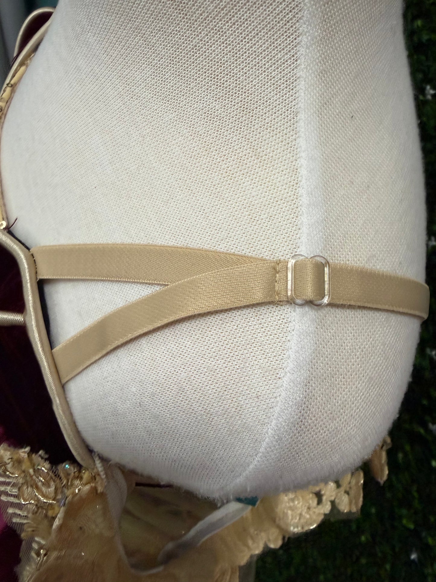 Adult Medium Maroon and Gold Ballet Costume