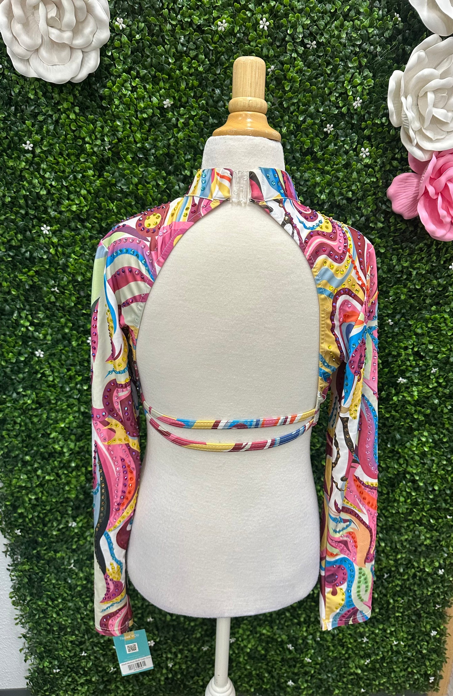 Adult Medium Multi Color Crop