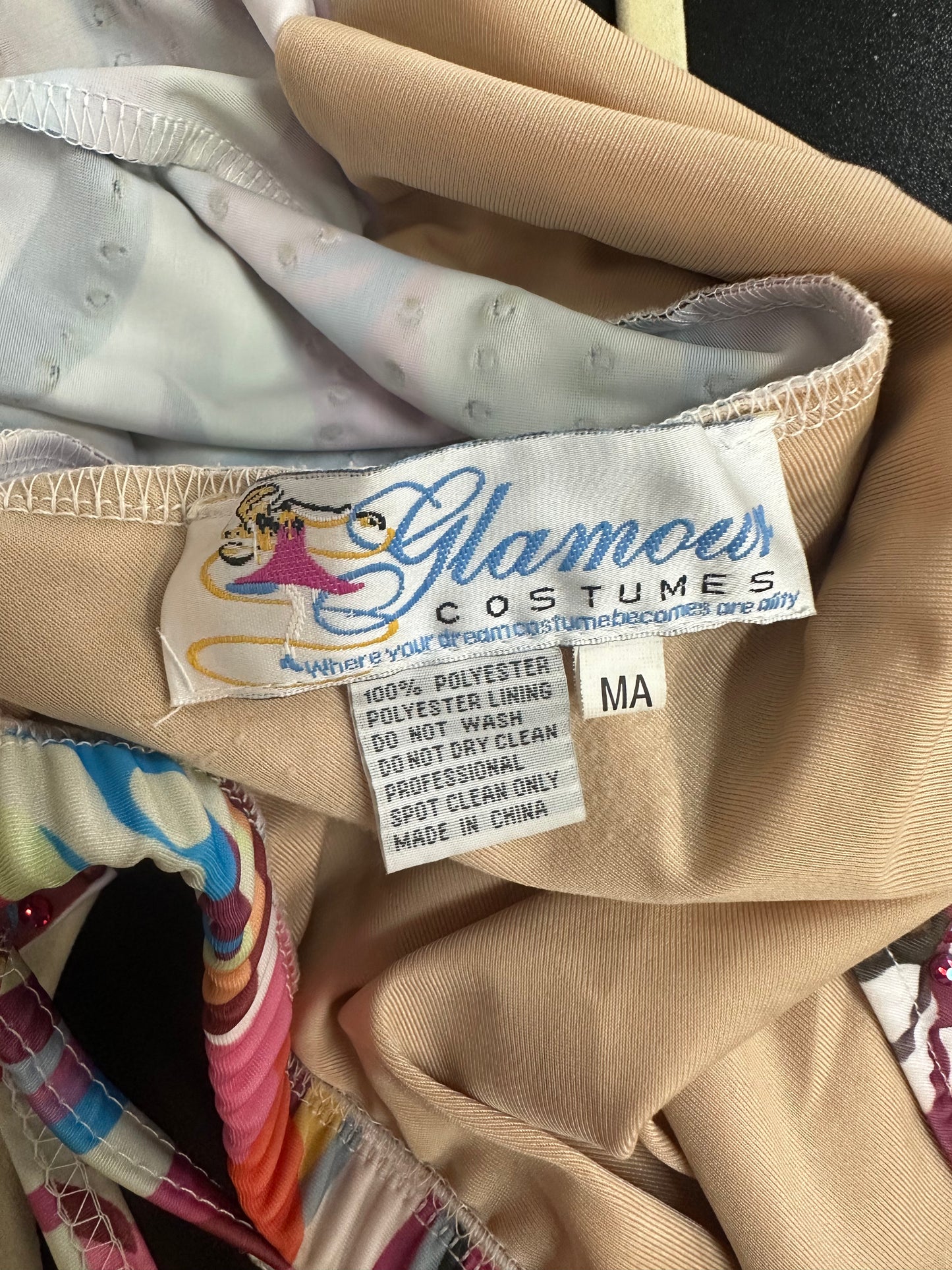 Adult Medium Multi Color Crop