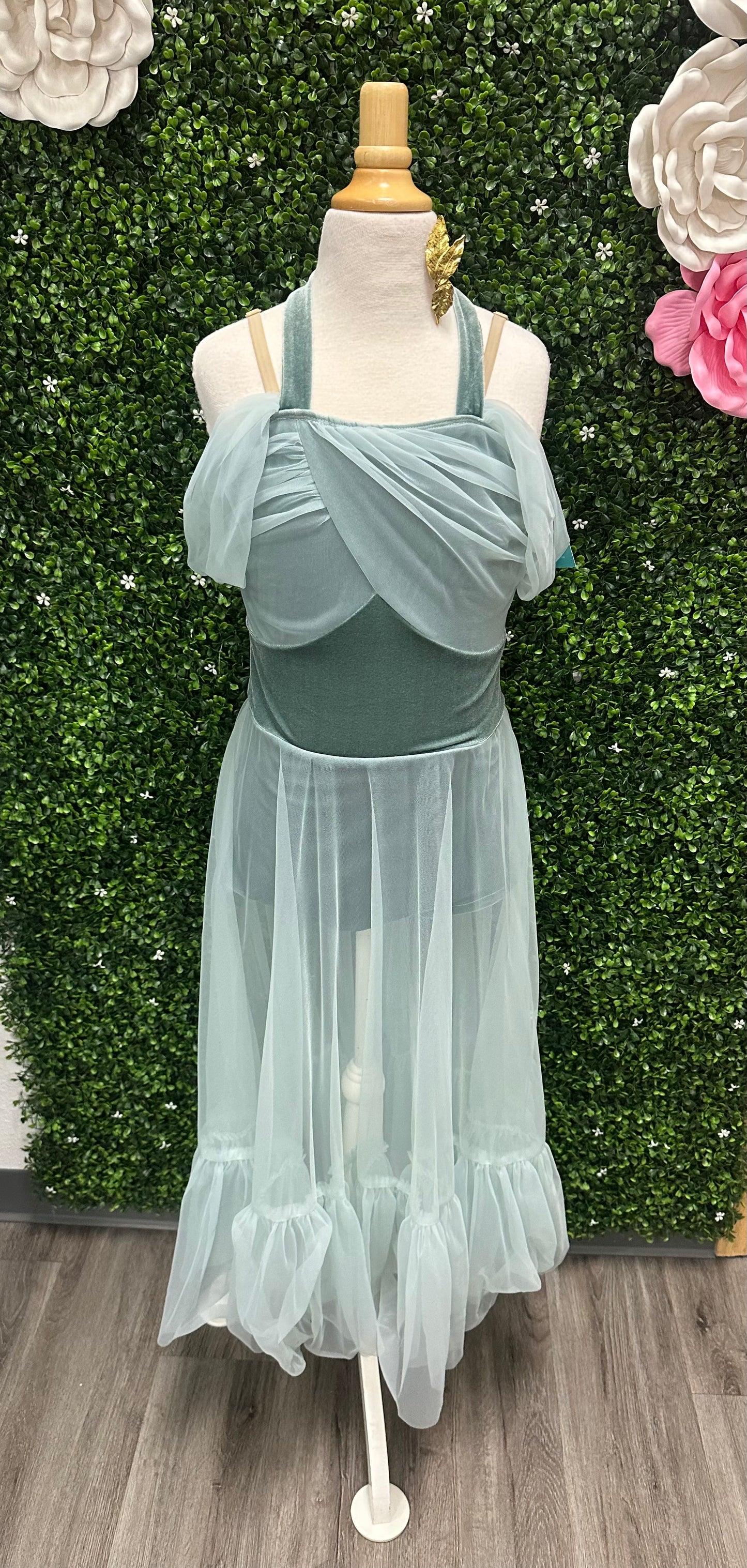 Adult Medium Sage Lyrical Costume