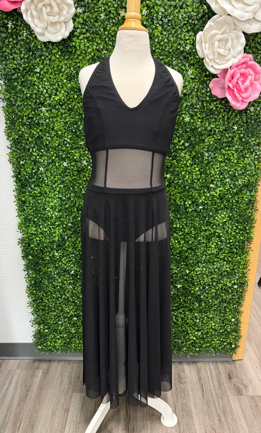 Adult Medium Black Dance Dress