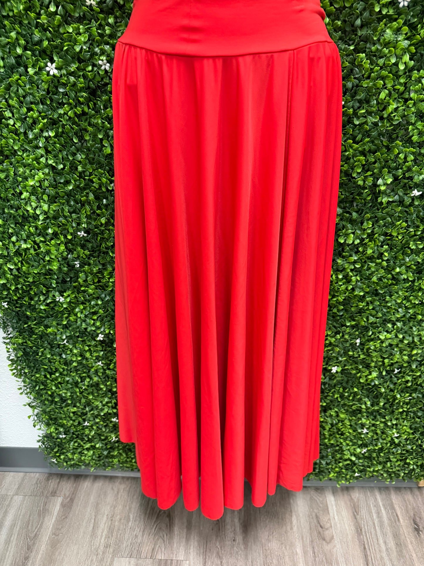 Adult Medium Red Top with Long Skirt