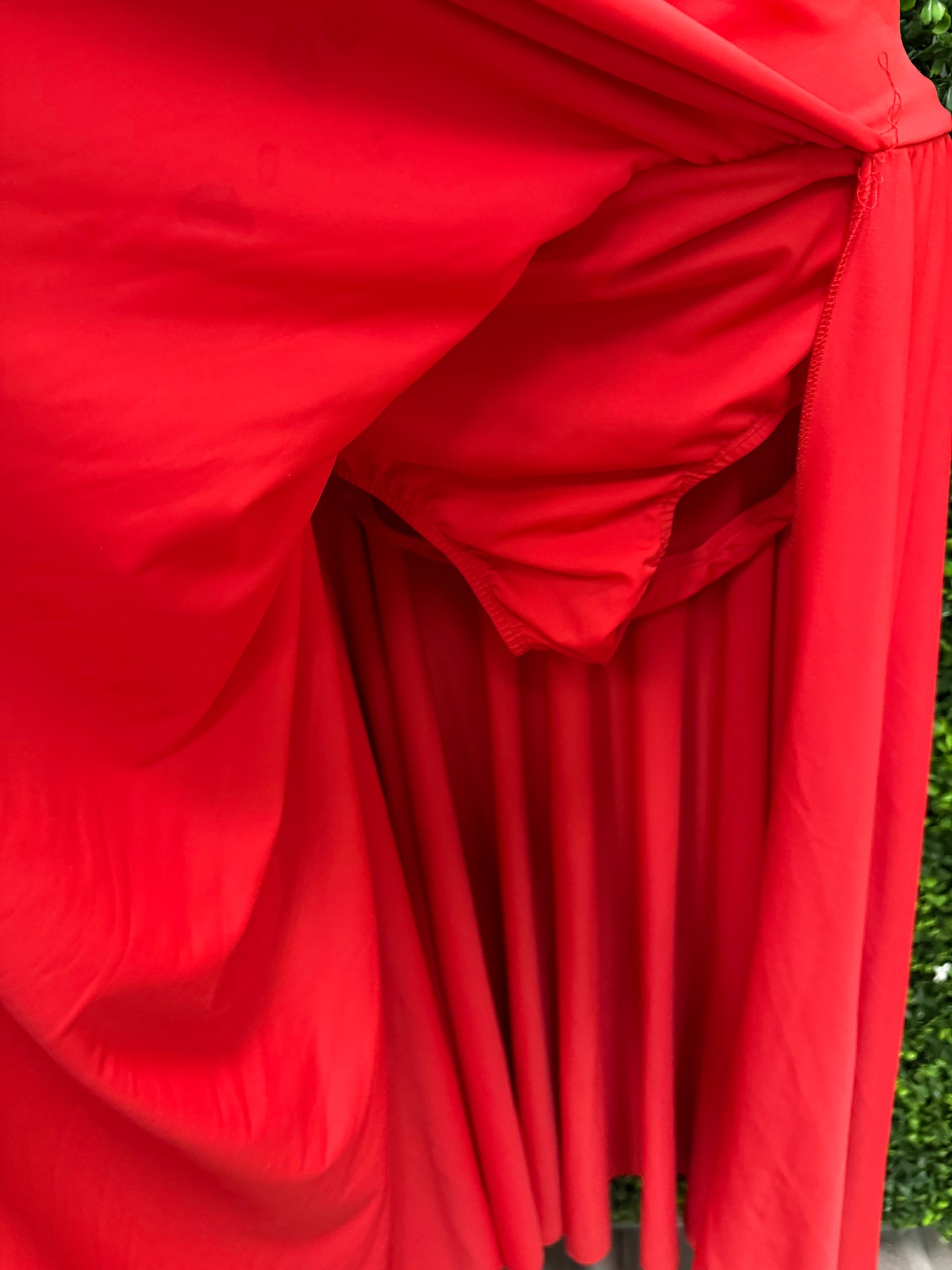 Adult Medium Red Top with Long Skirt