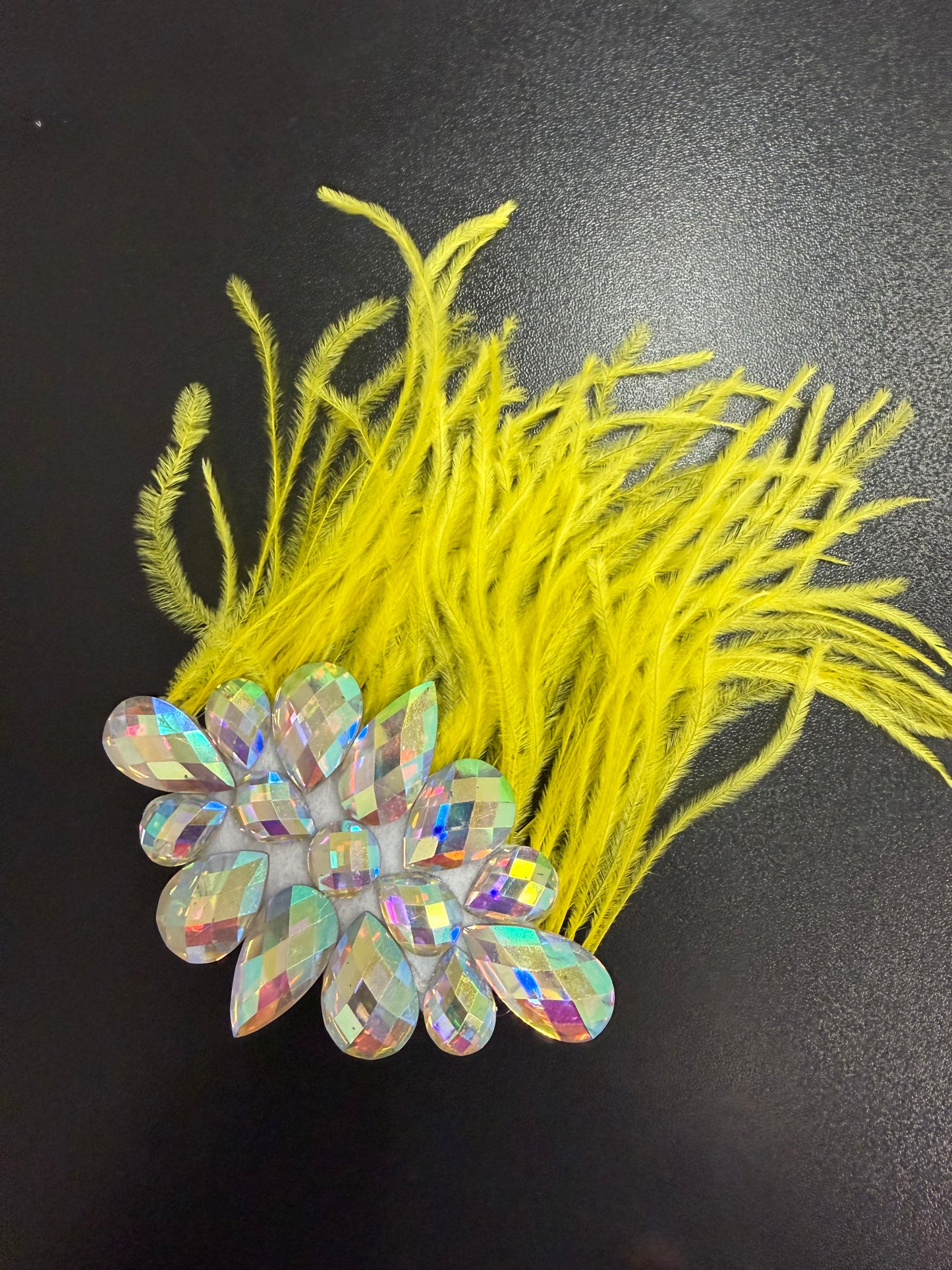 Child Medium Yellow Sequin Fringe Costume