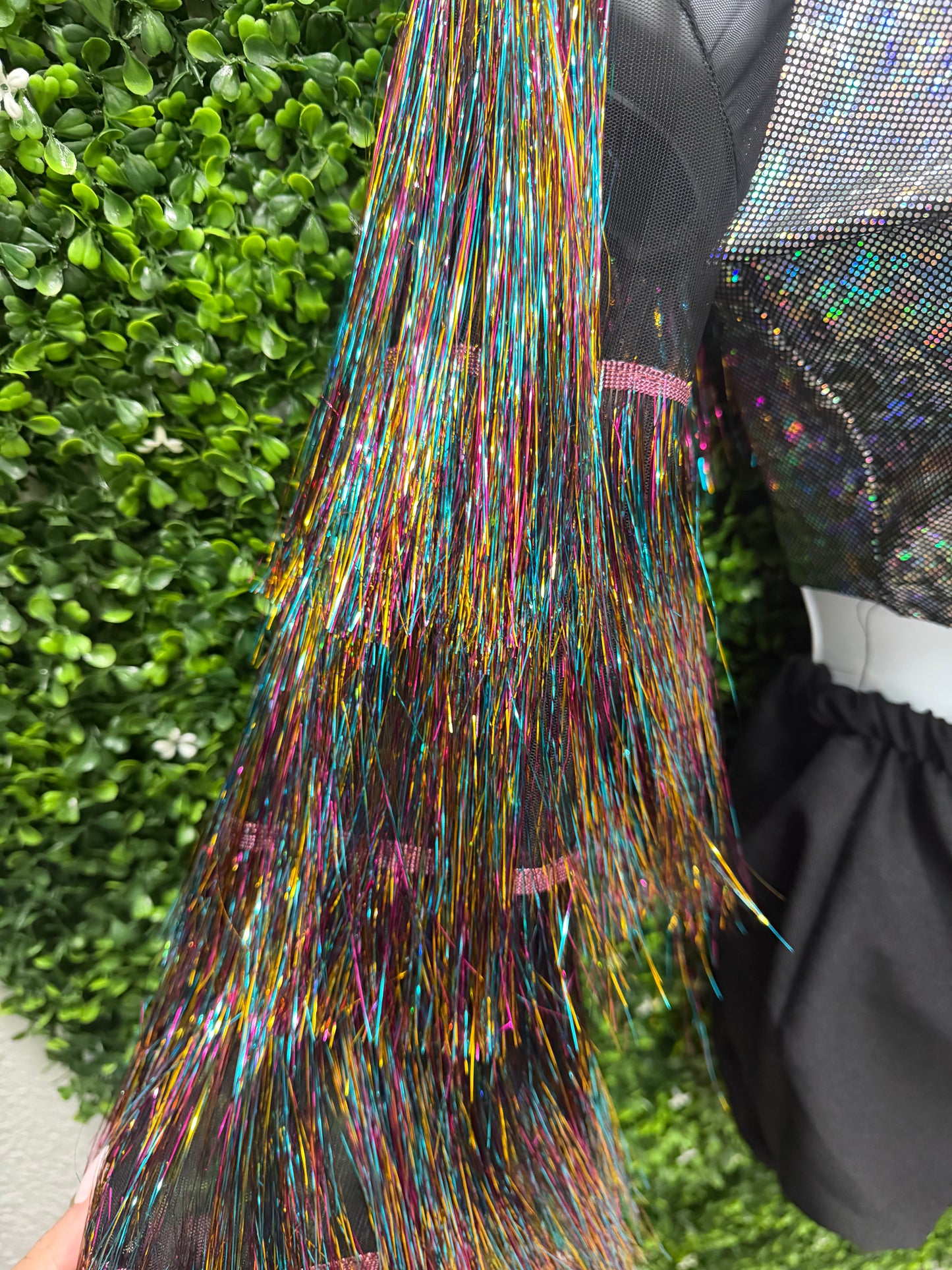 Child Small Holographic Fringe 2 Piece