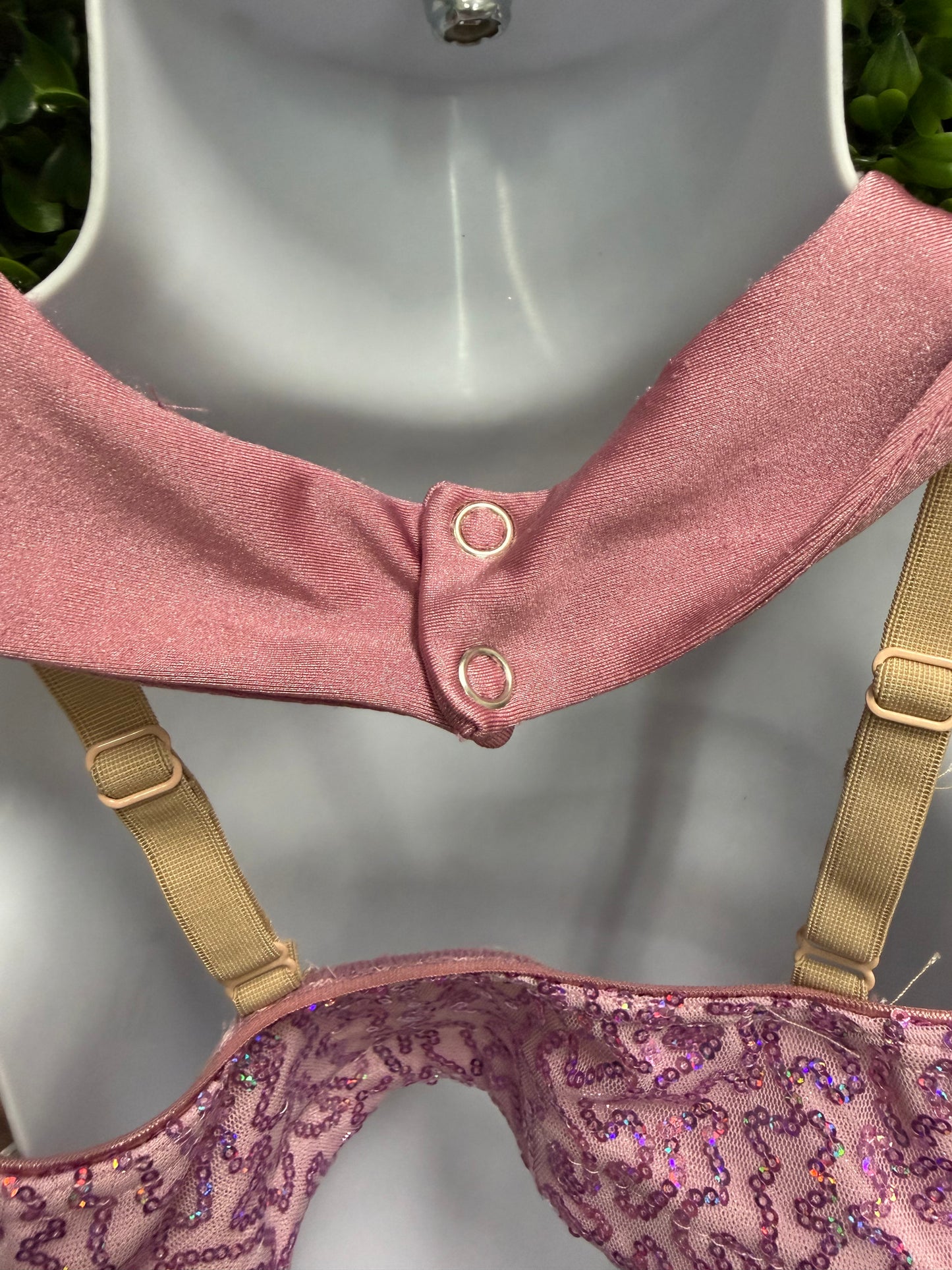 Child Medium 2 Piece Pink Costume