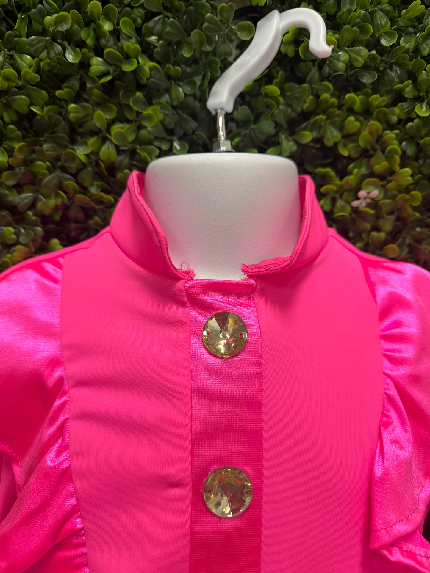 Child Medium Pink and Black Sequin Costume