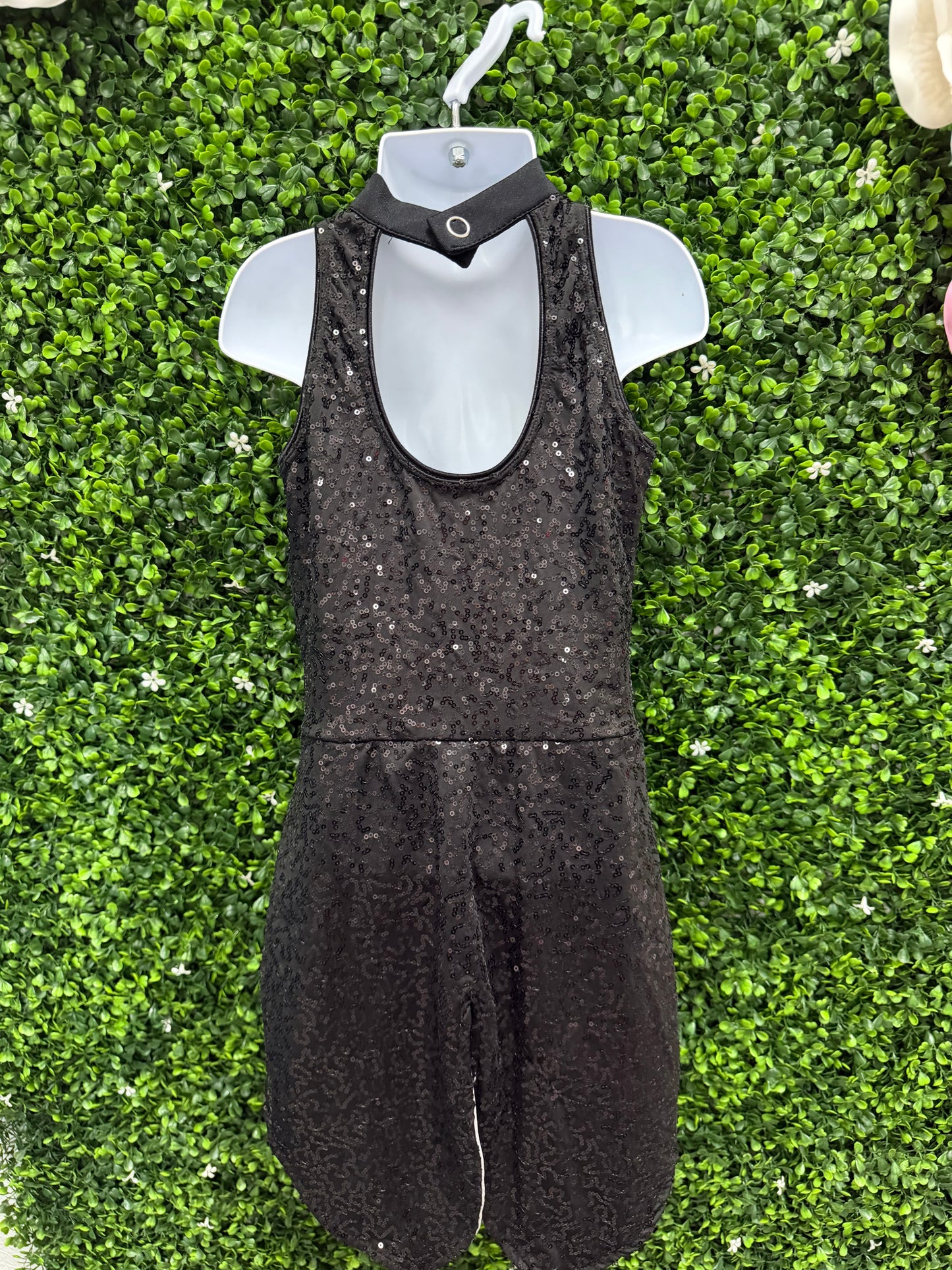 Child Medium Kids Tuxedo Dance Costume in Black, White & Red
