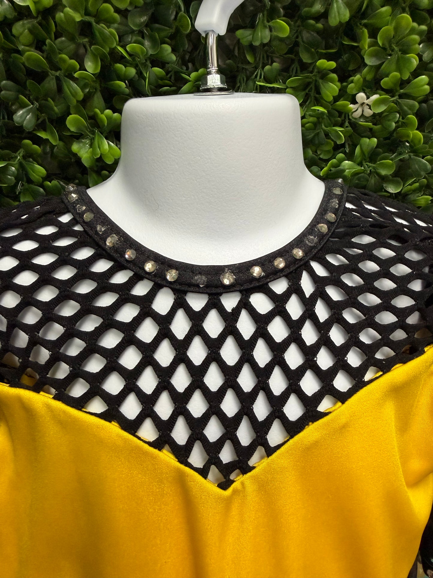 Child Small Yellow Black Leo Costume