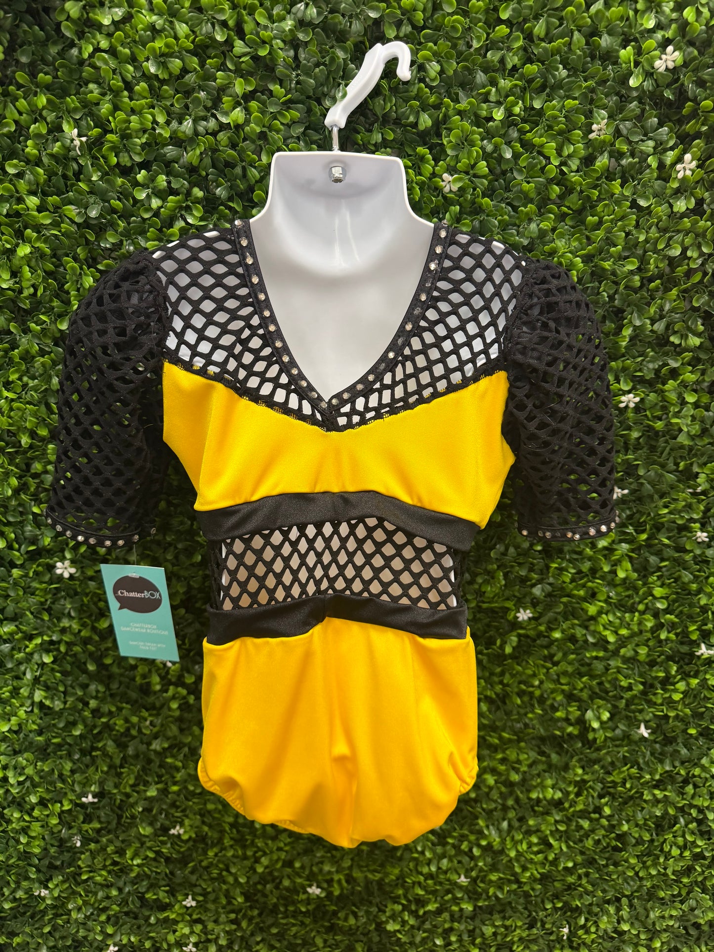 Child Small Yellow Black Leo Costume
