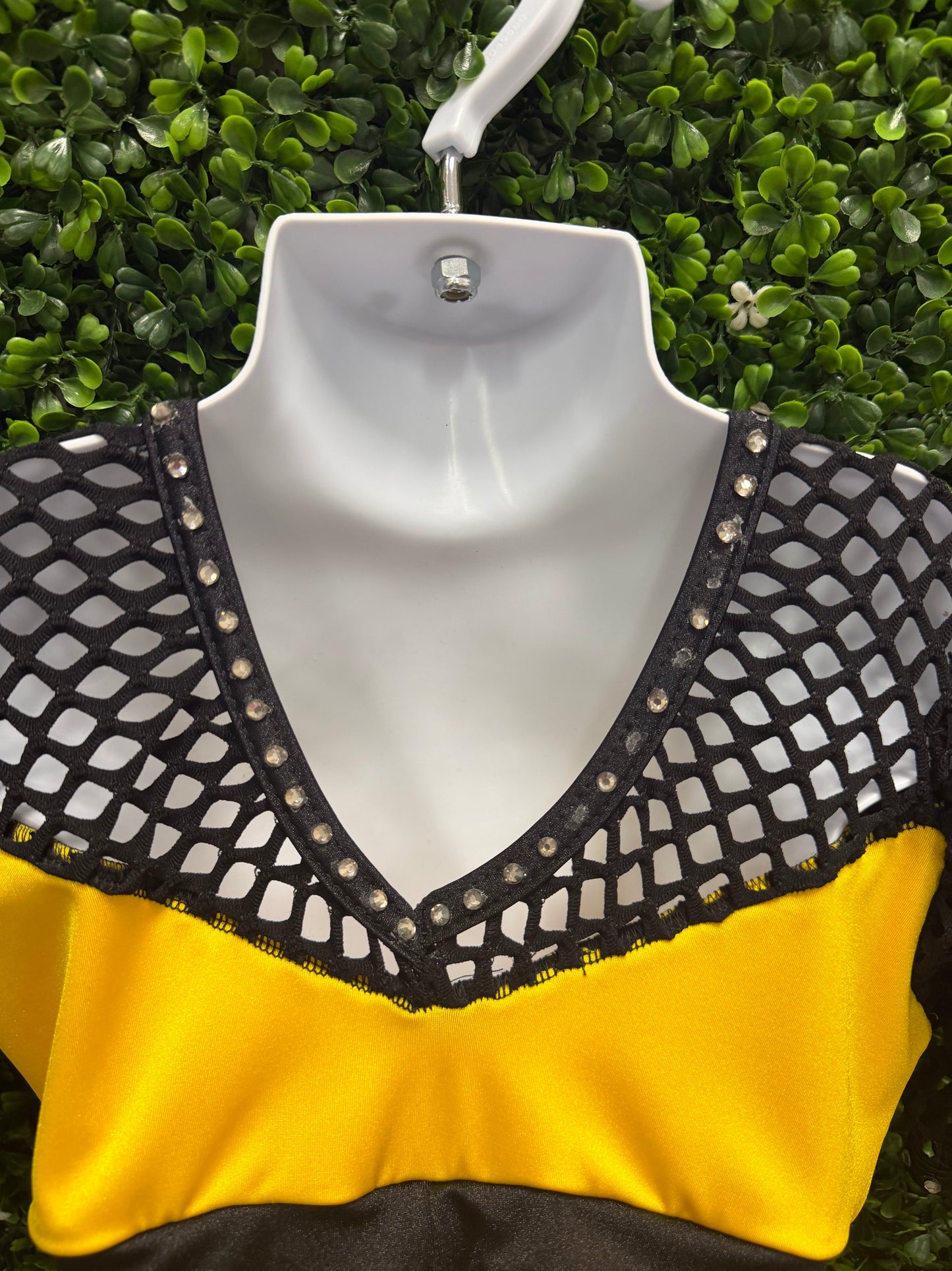 Child Small Yellow Black Leo Costume