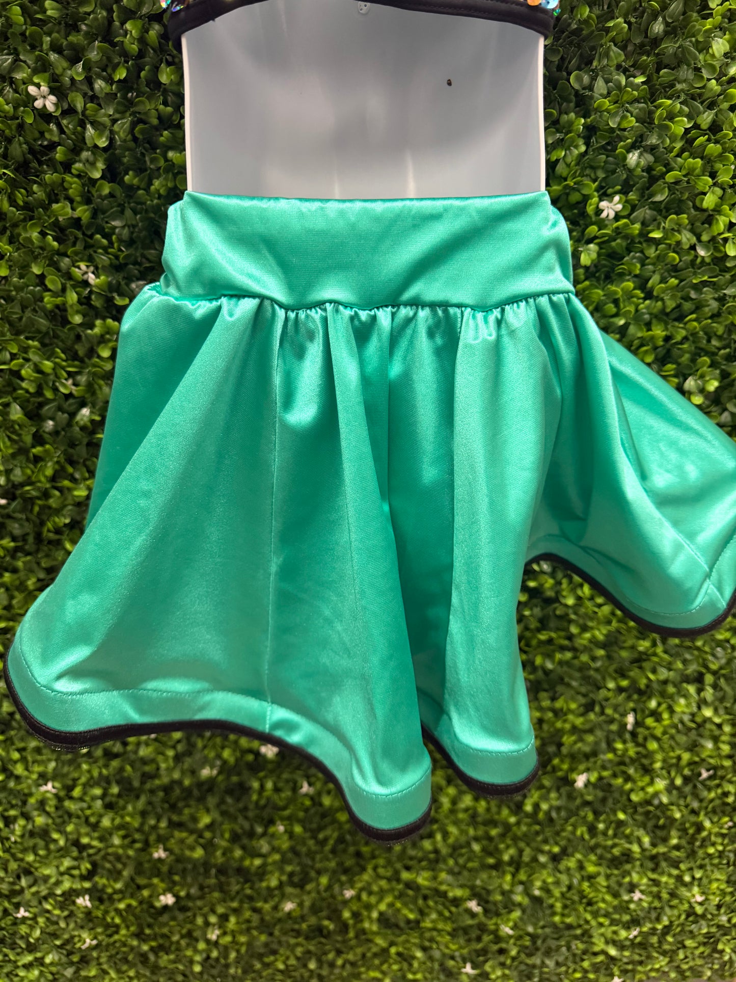 Child Small Teal Black Sequin Costume