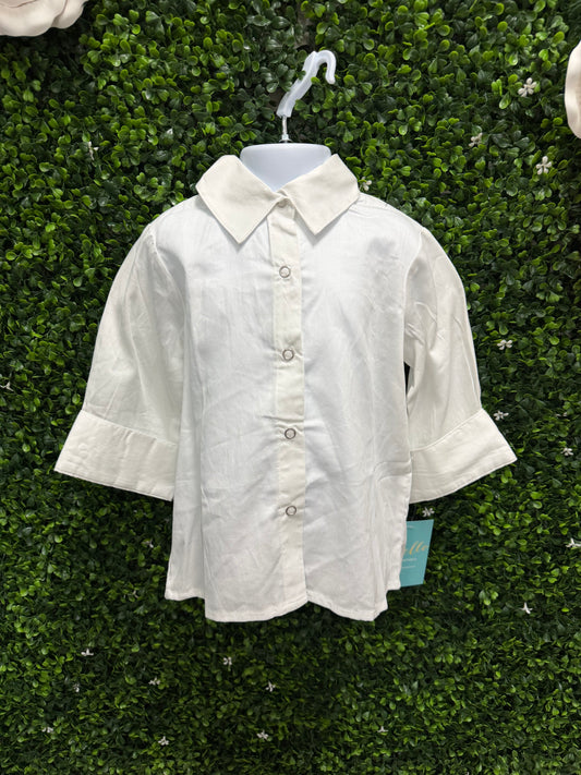Child X-Small Long Sleeve Button up Costume