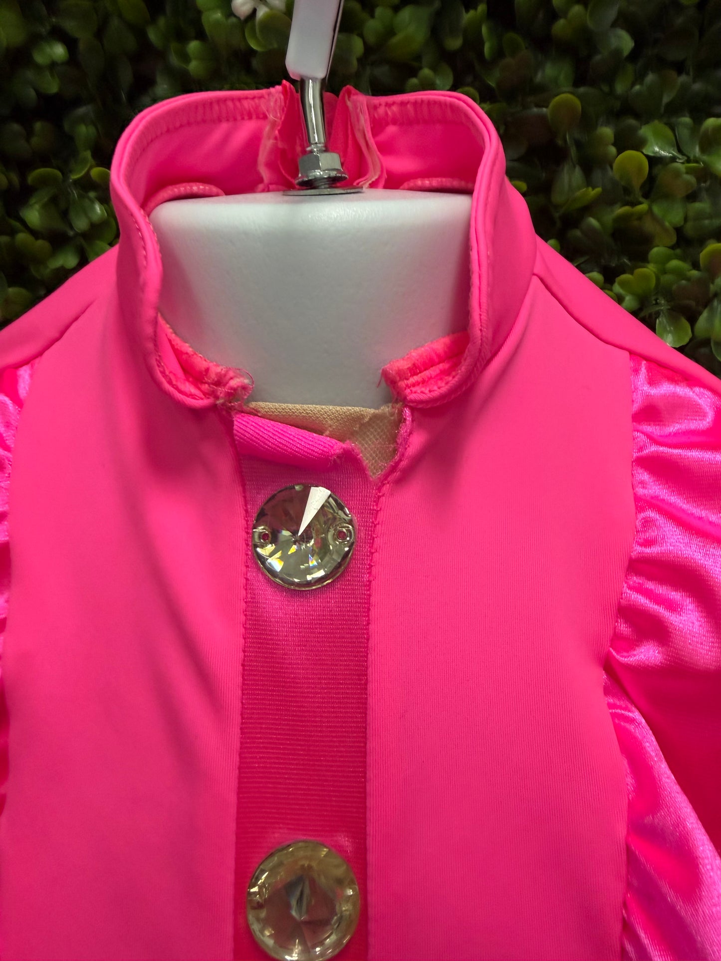 Child Intermediate Pink with Black Sequin Shorts