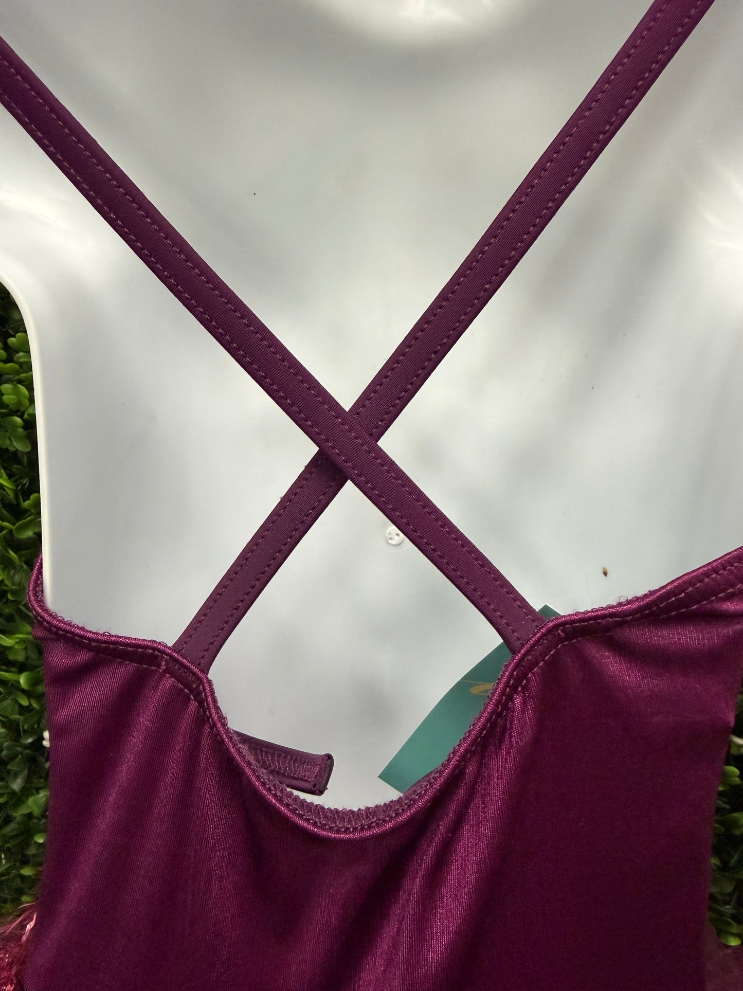 Child Intermediate Maroon Ballet Costume
