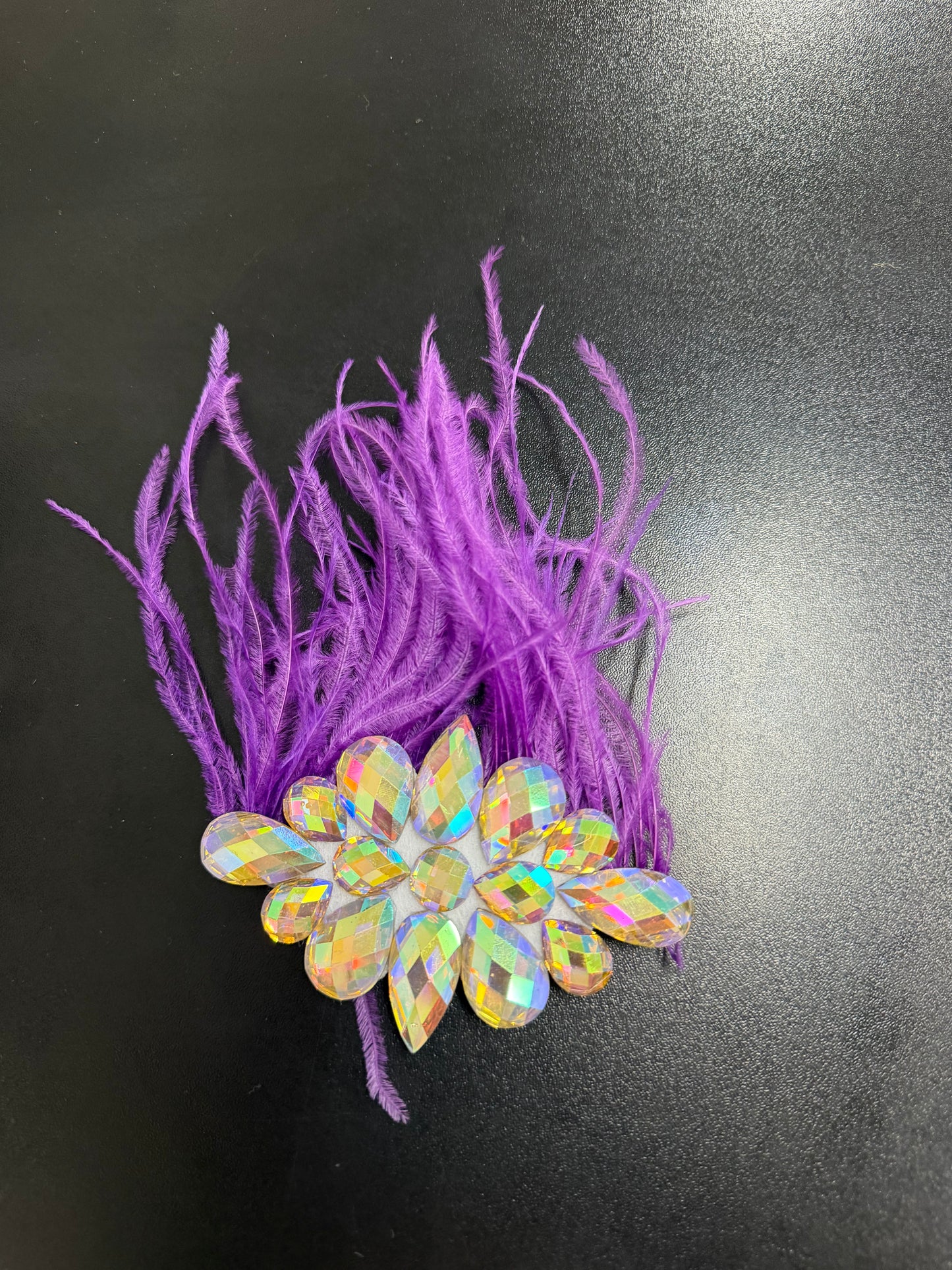 Child Intermediate Purple Fringe Sequin Costume