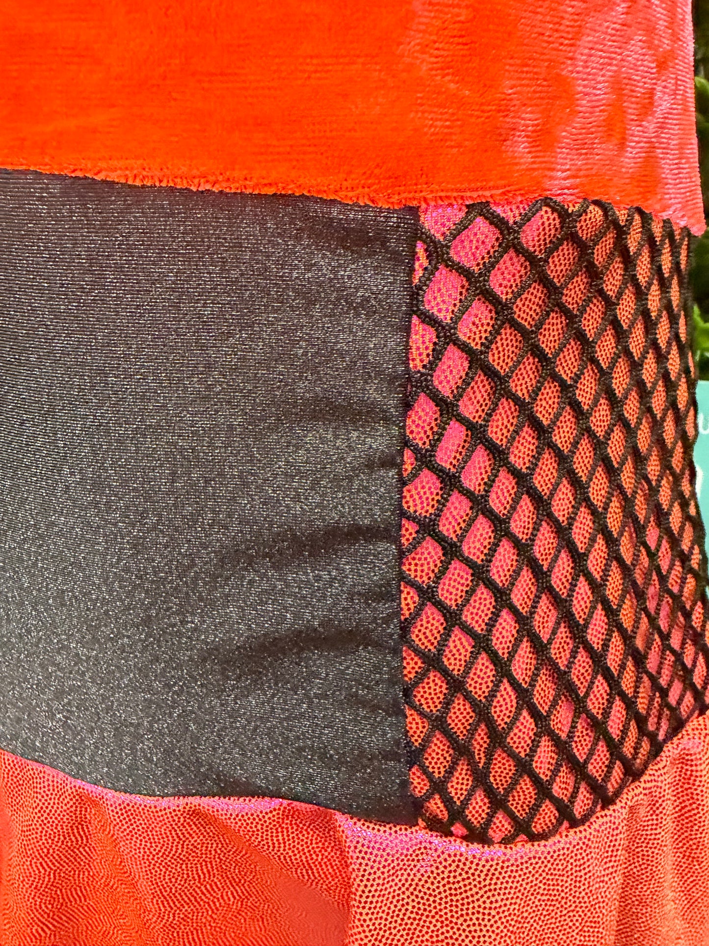 Child Medium Orange Pink Costume