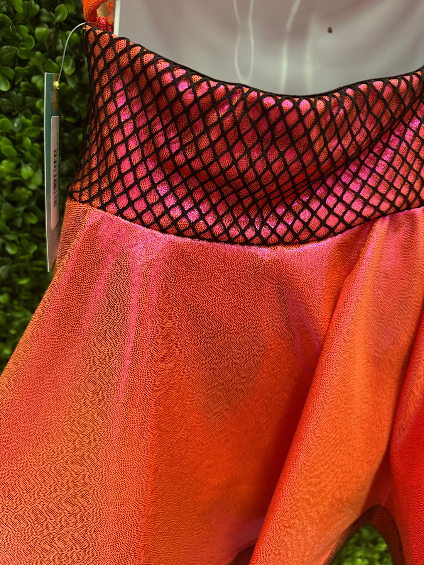 Child Medium Orange Pink Costume