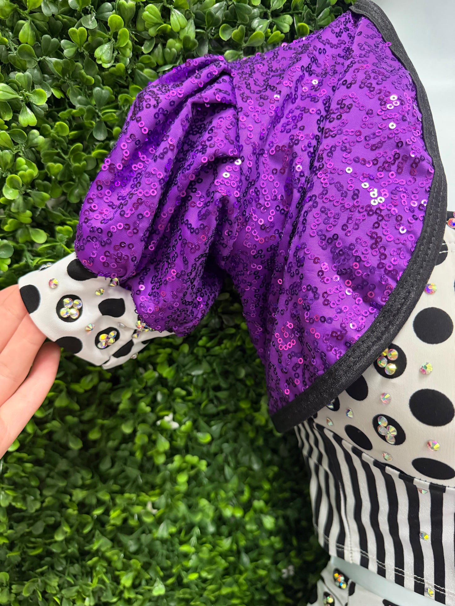 Child Medium Purple Sequin Costume