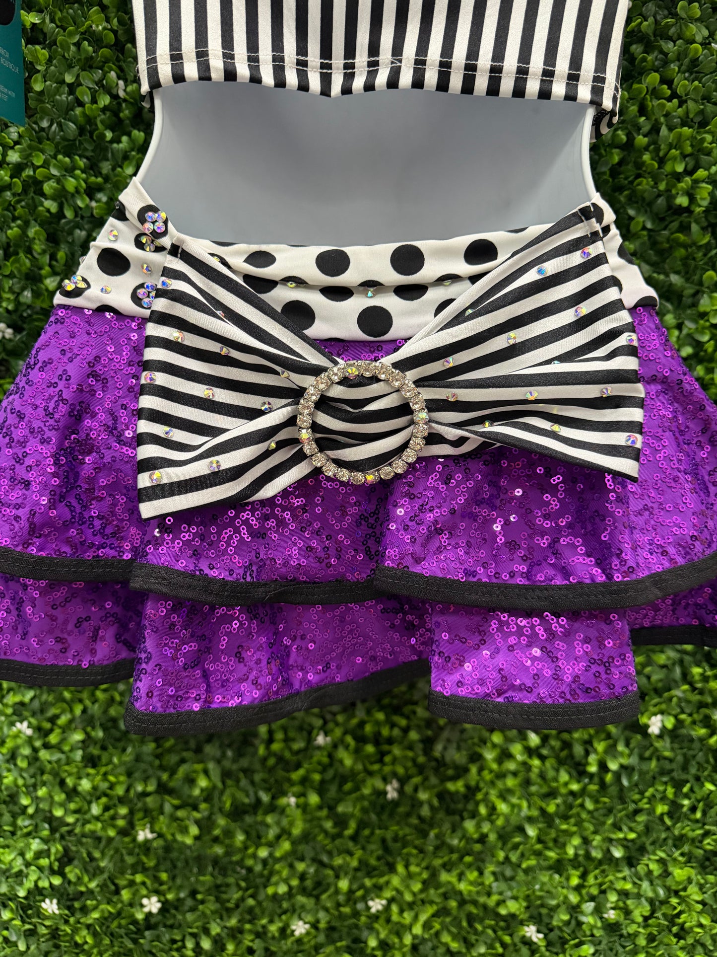 Child Medium Purple Sequin Costume