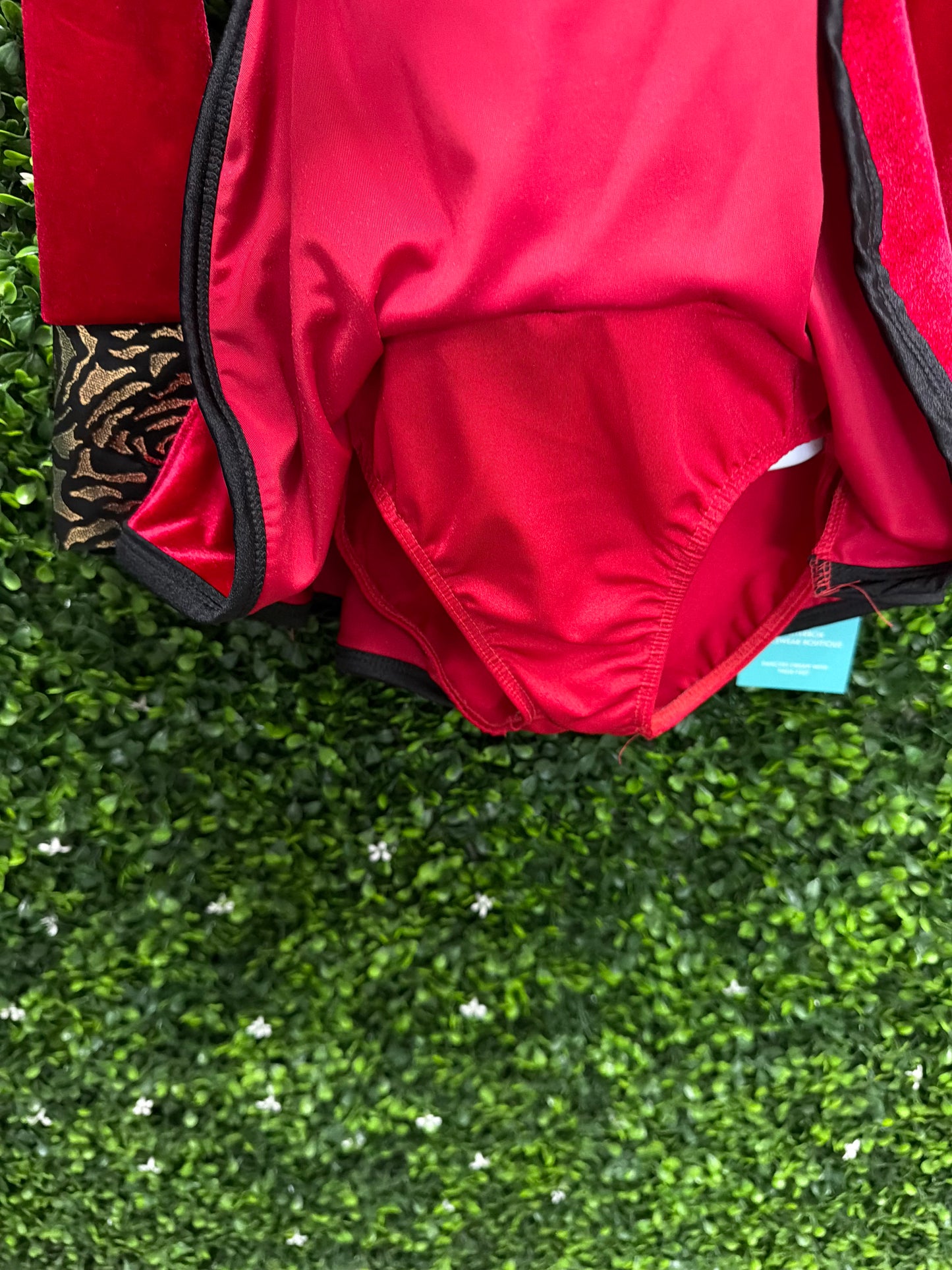Child Medium Red Velvet Costume