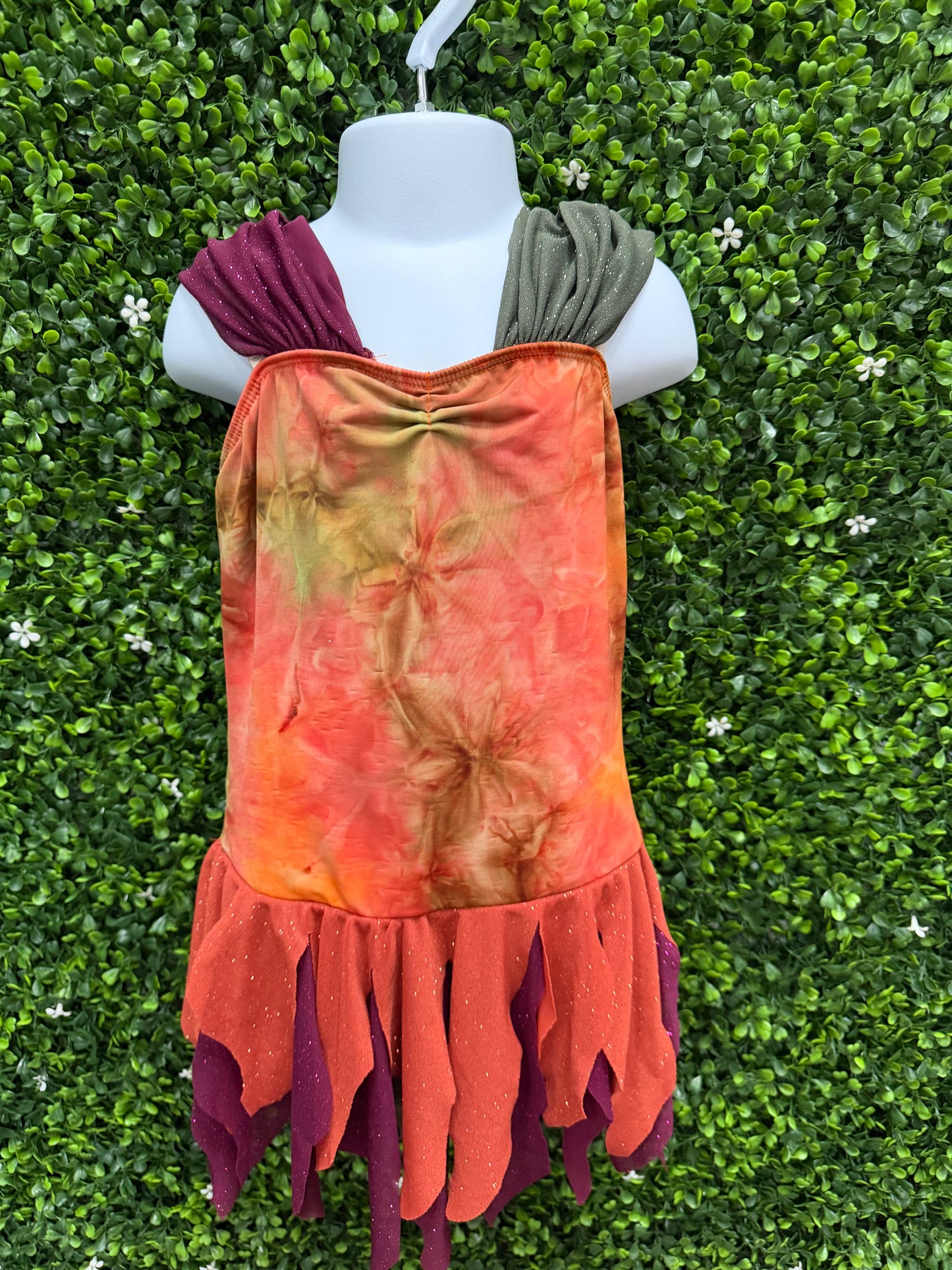 Child Medium Earth Lyrical Costume