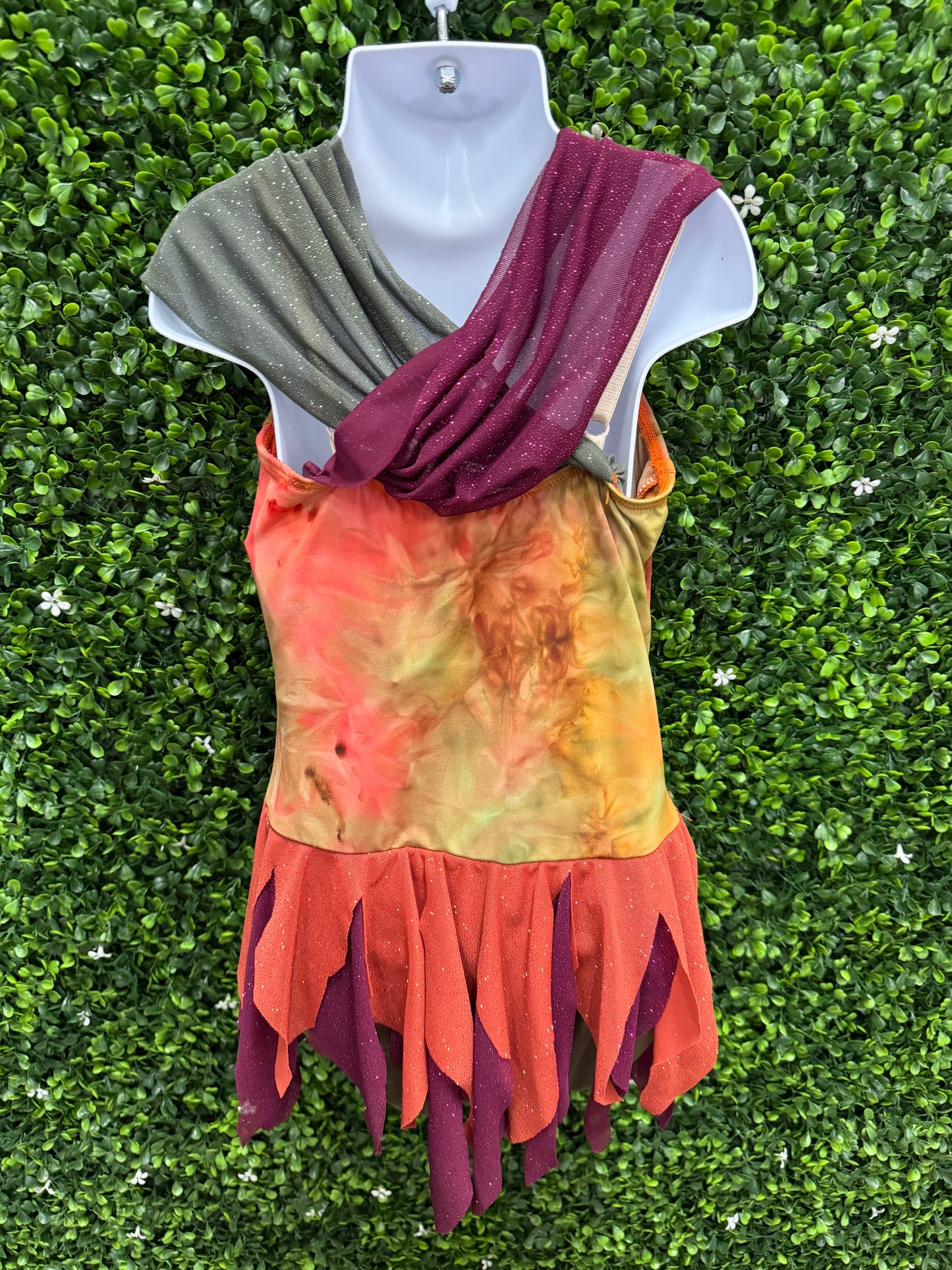 Child Medium Earth Lyrical Costume
