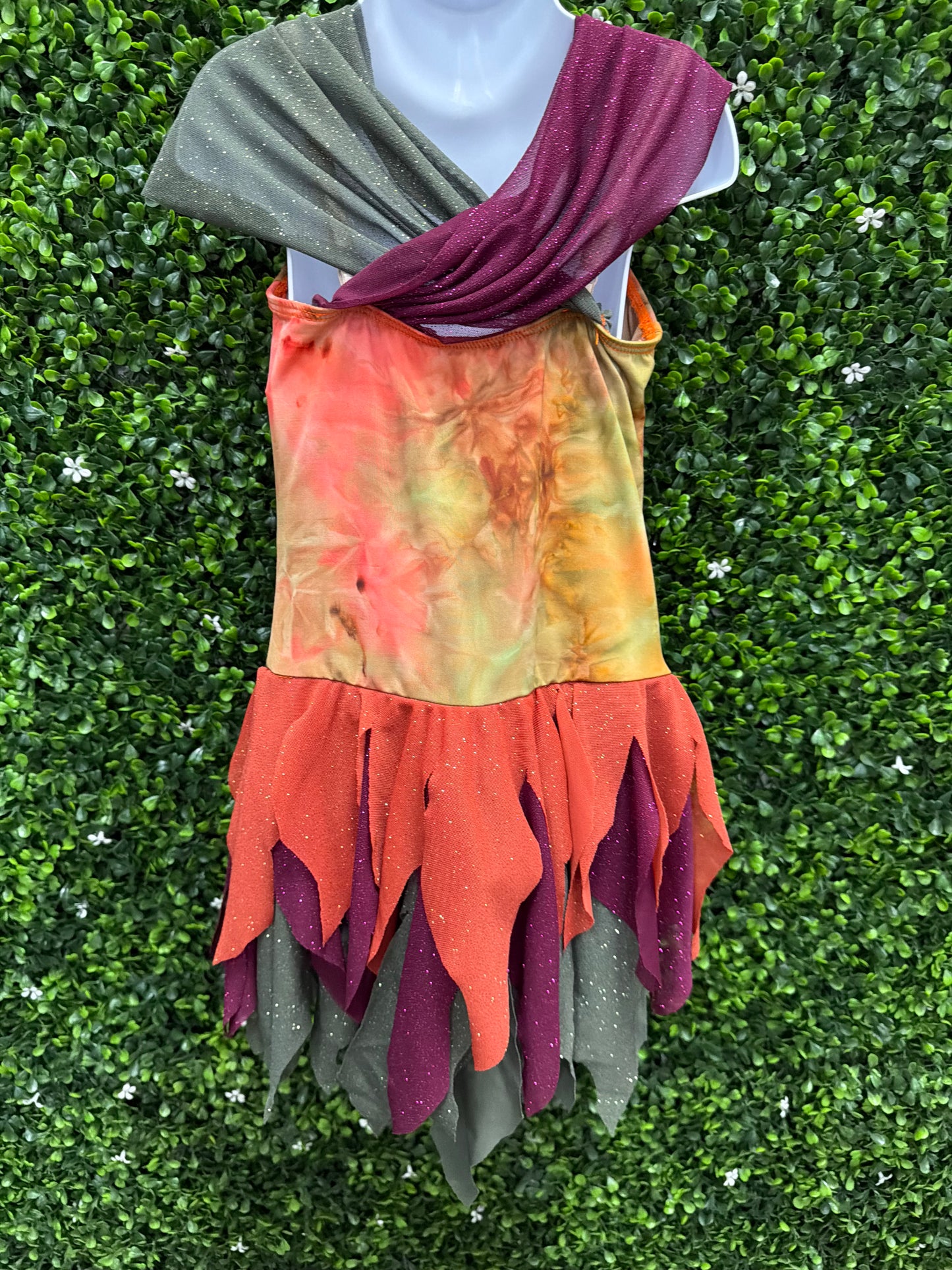 Child Medium Earth Lyrical Costume
