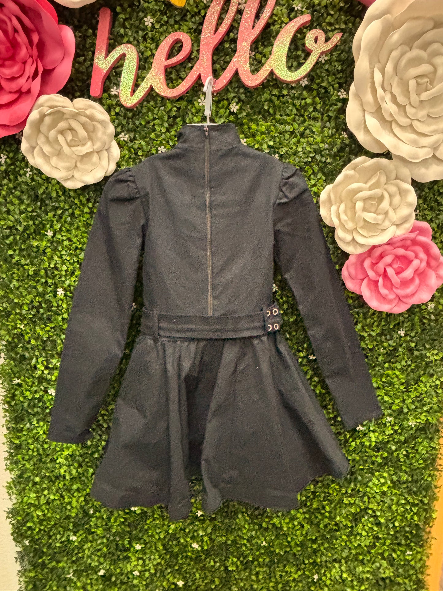 Child Medium Black Coat Costume