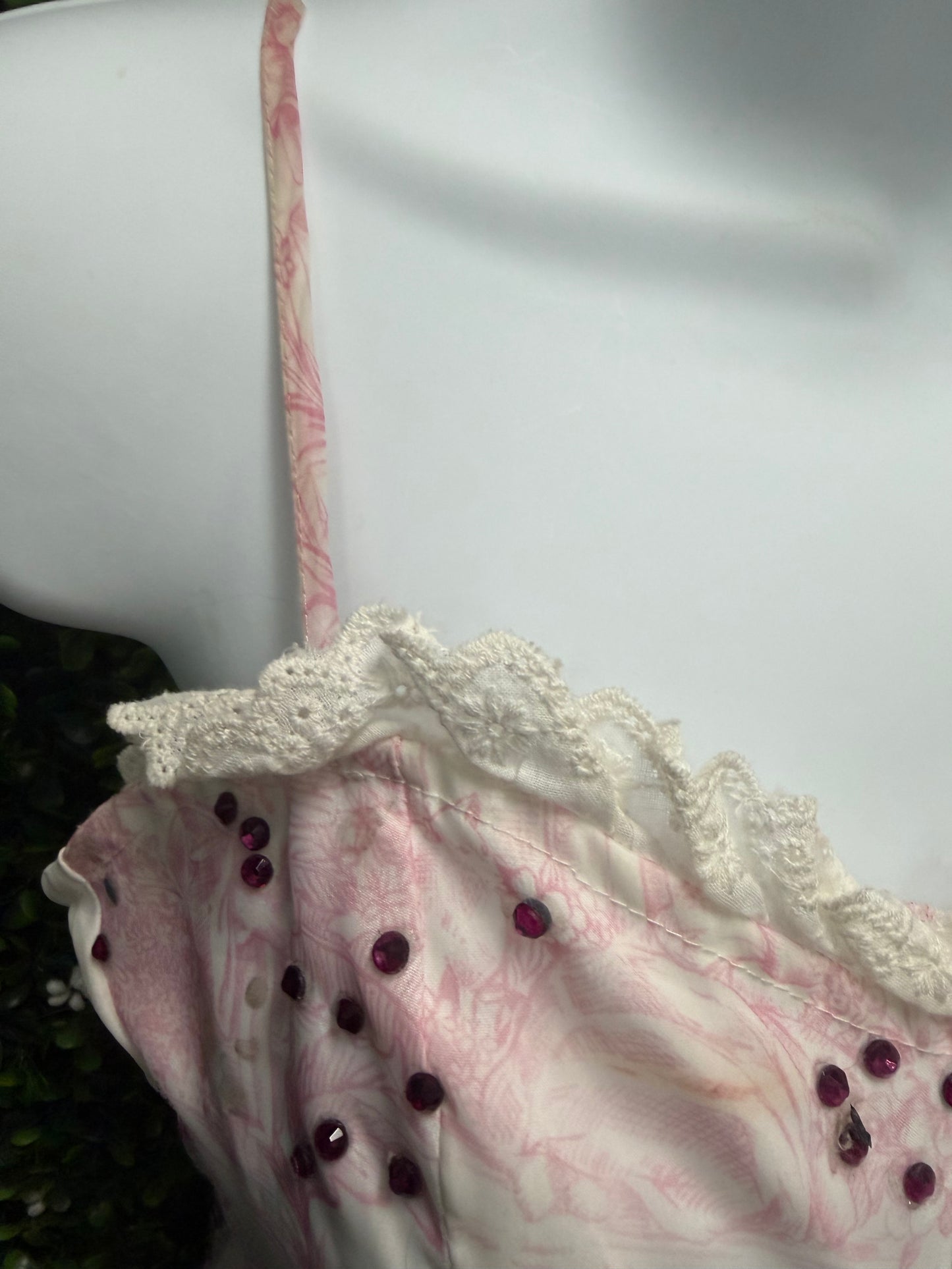 Adult X-Small Pink Floral Dress