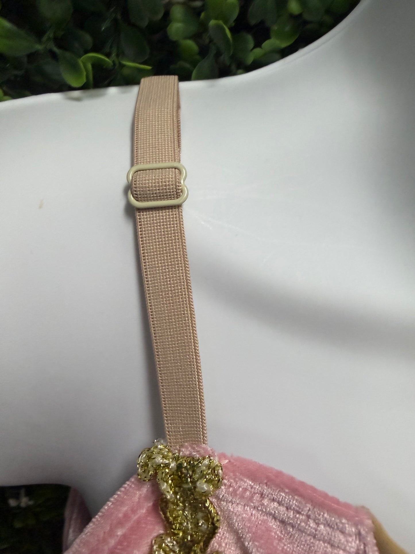 Adult Small Pink and Gold Ballet Costume
