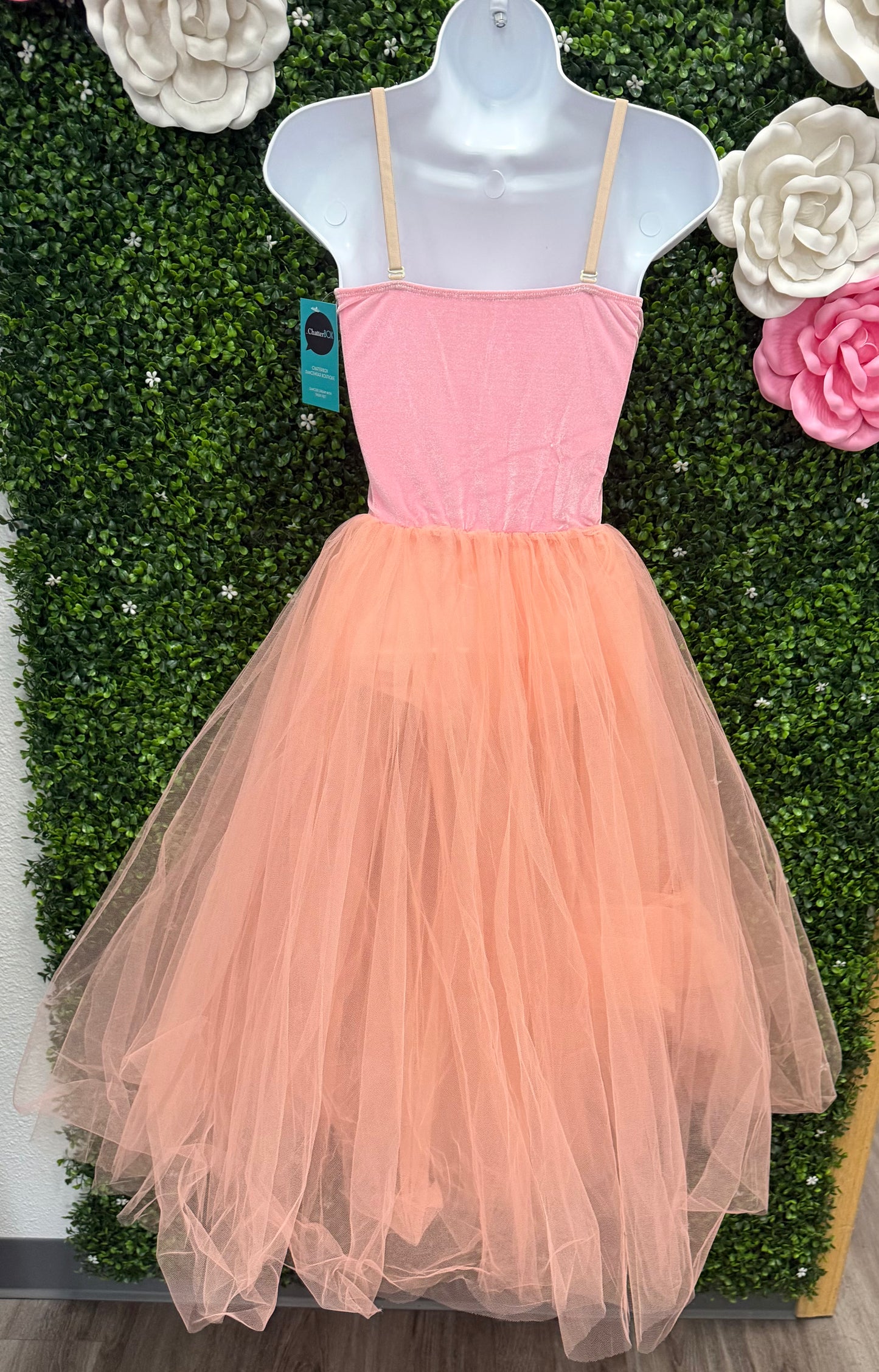 Adult Small Pink and Gold Ballet Costume