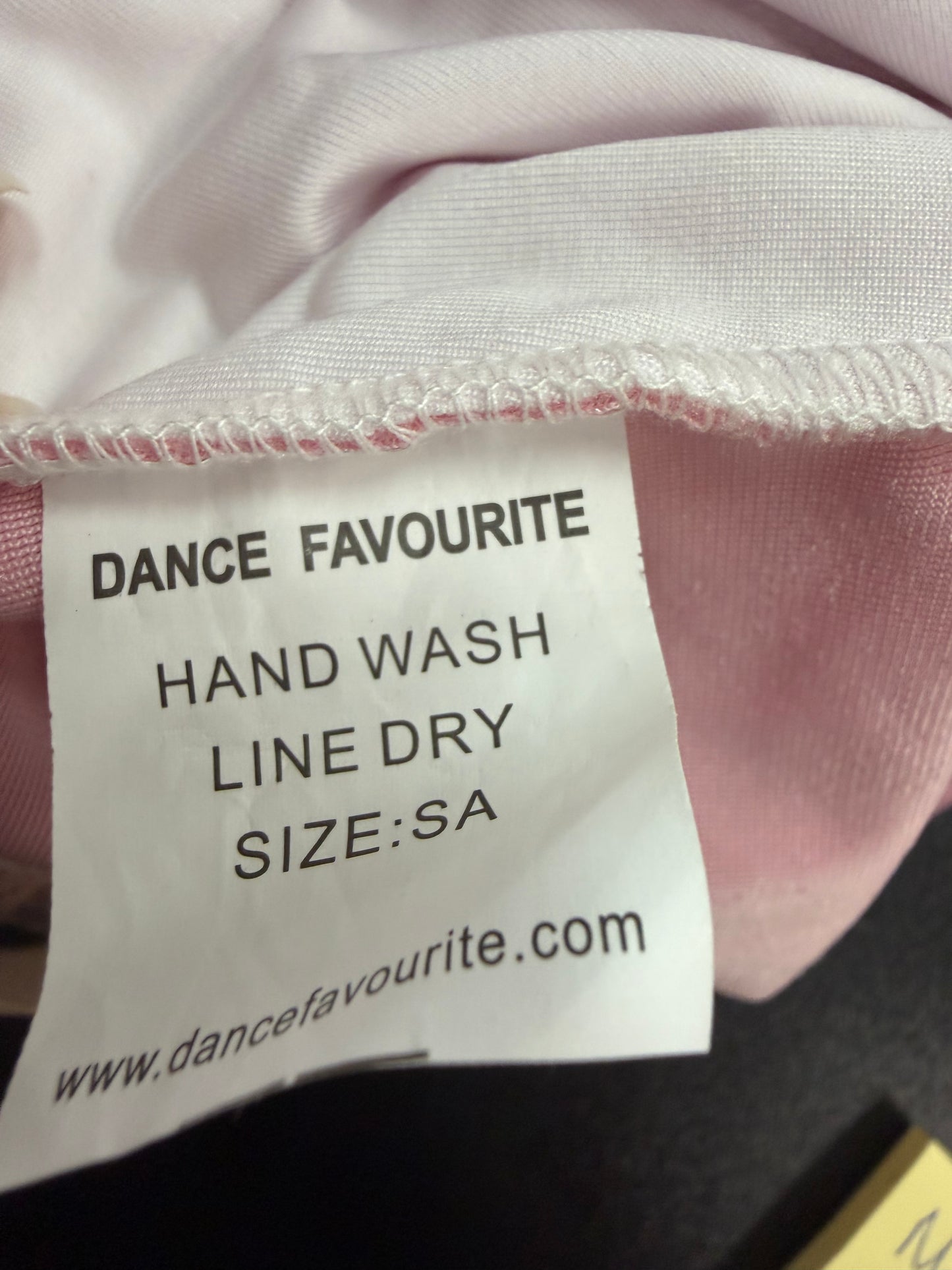 Adult Small Pink and Gold Ballet Costume