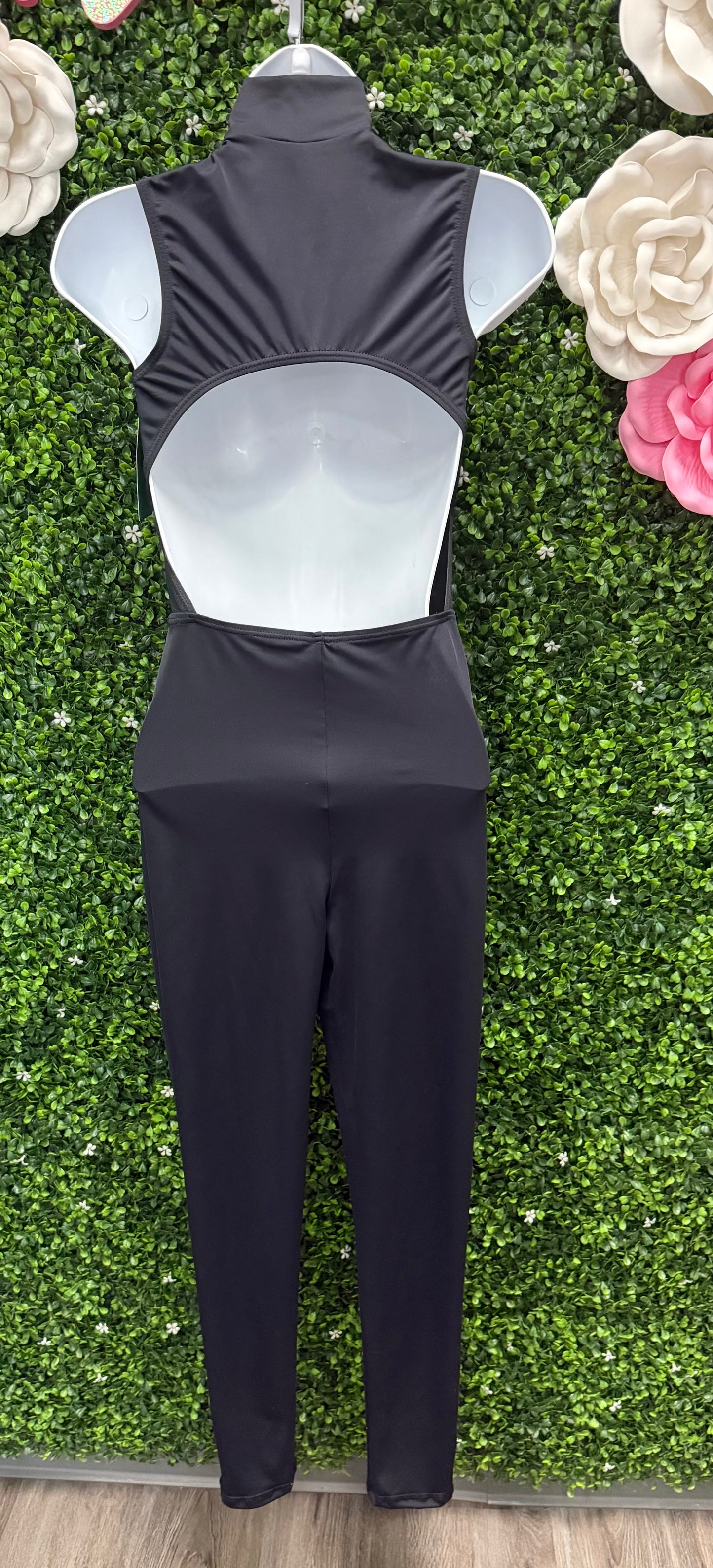 Adult Small Black Unitard