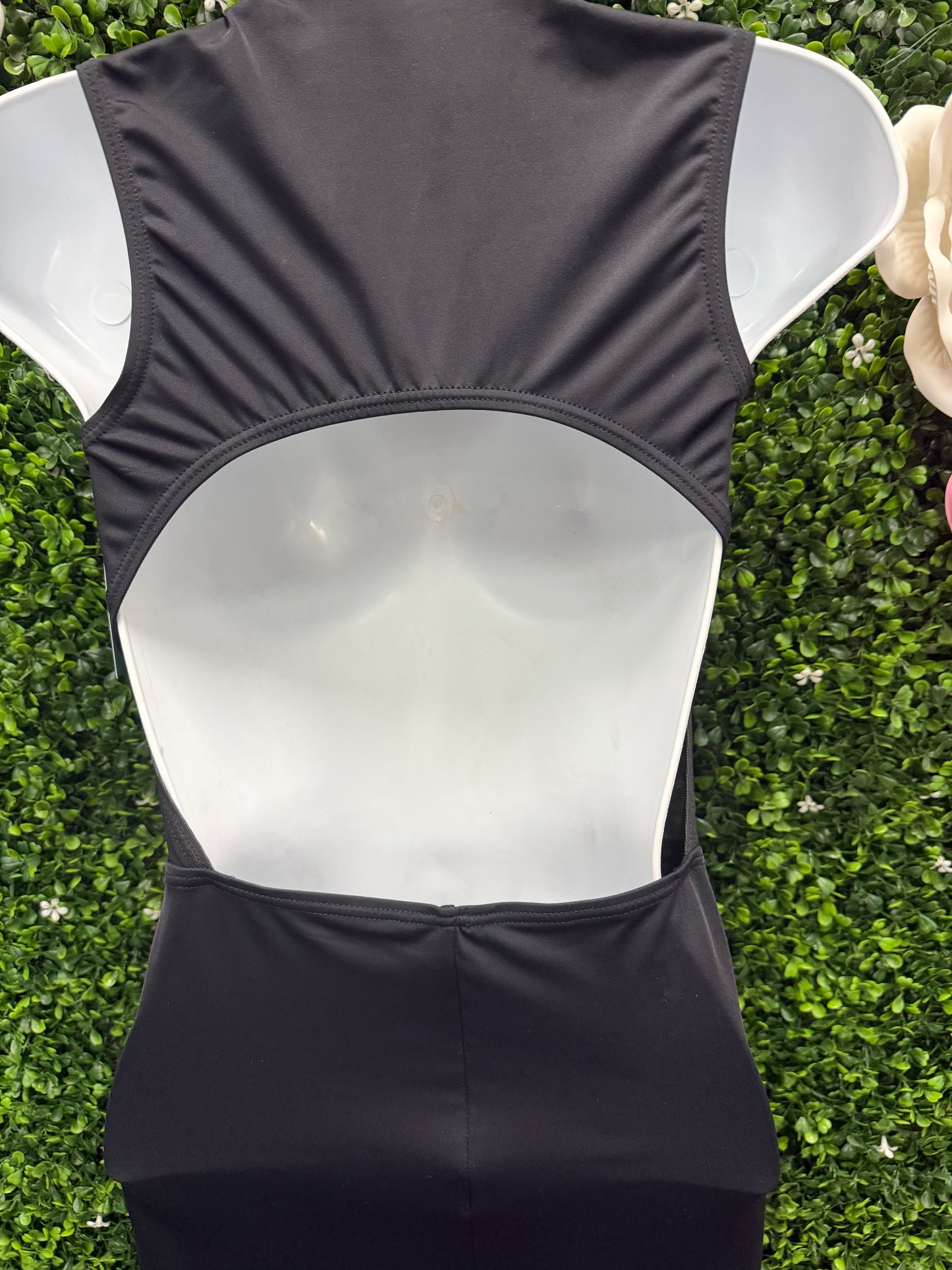 Adult Small Black Unitard