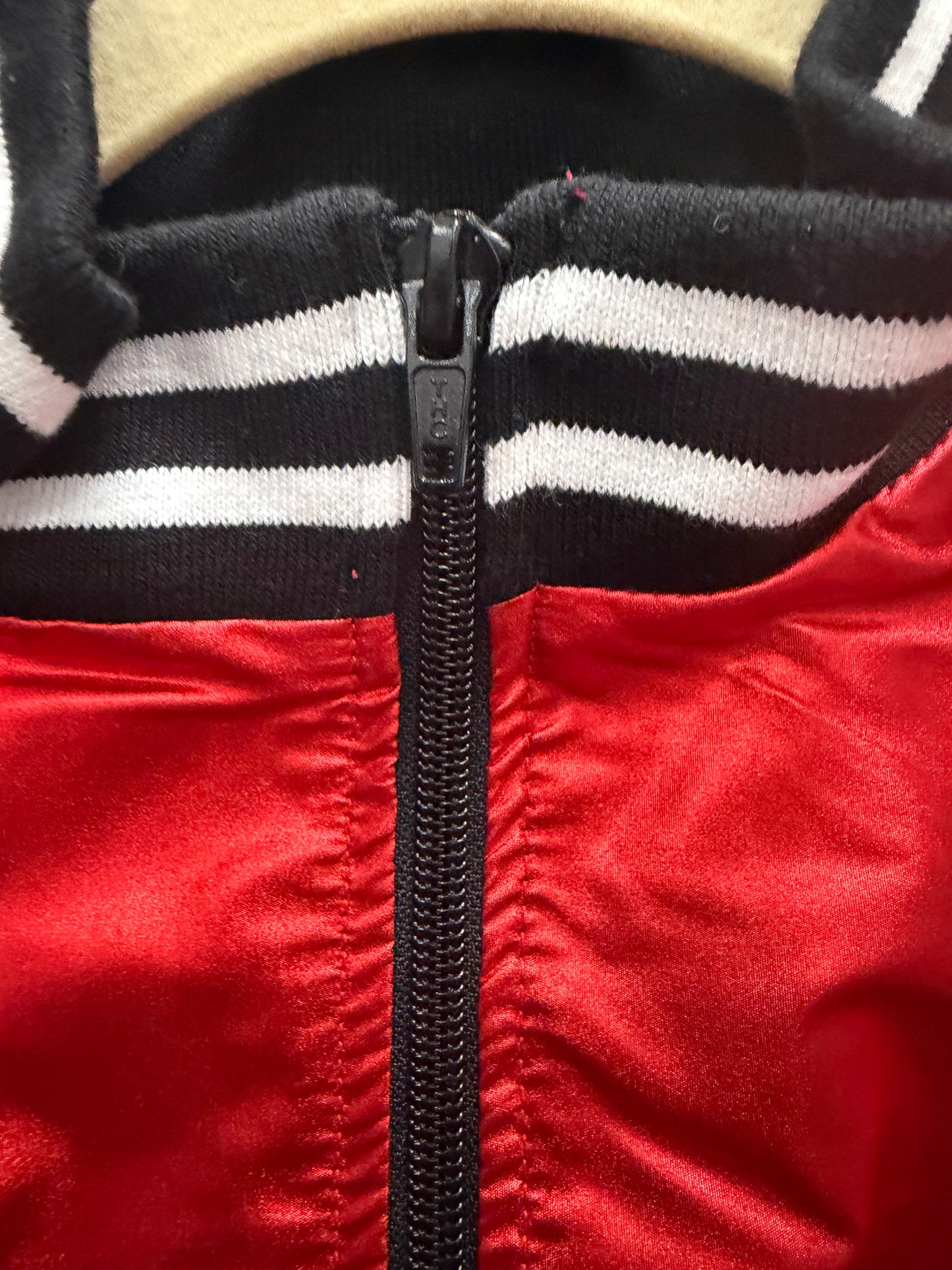 Child Large Red Crop Jacket