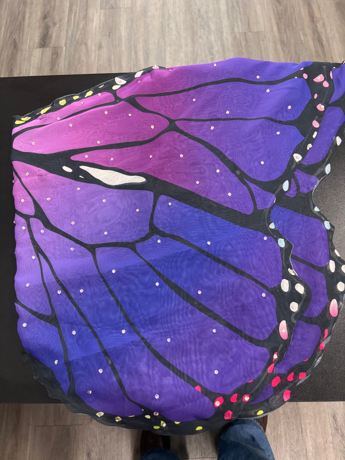 Child Medium Pink Butterfly Costume