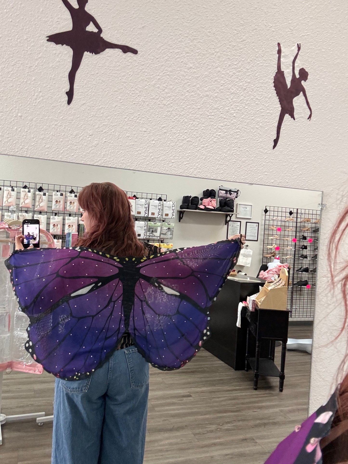 Child Medium Pink Butterfly Costume
