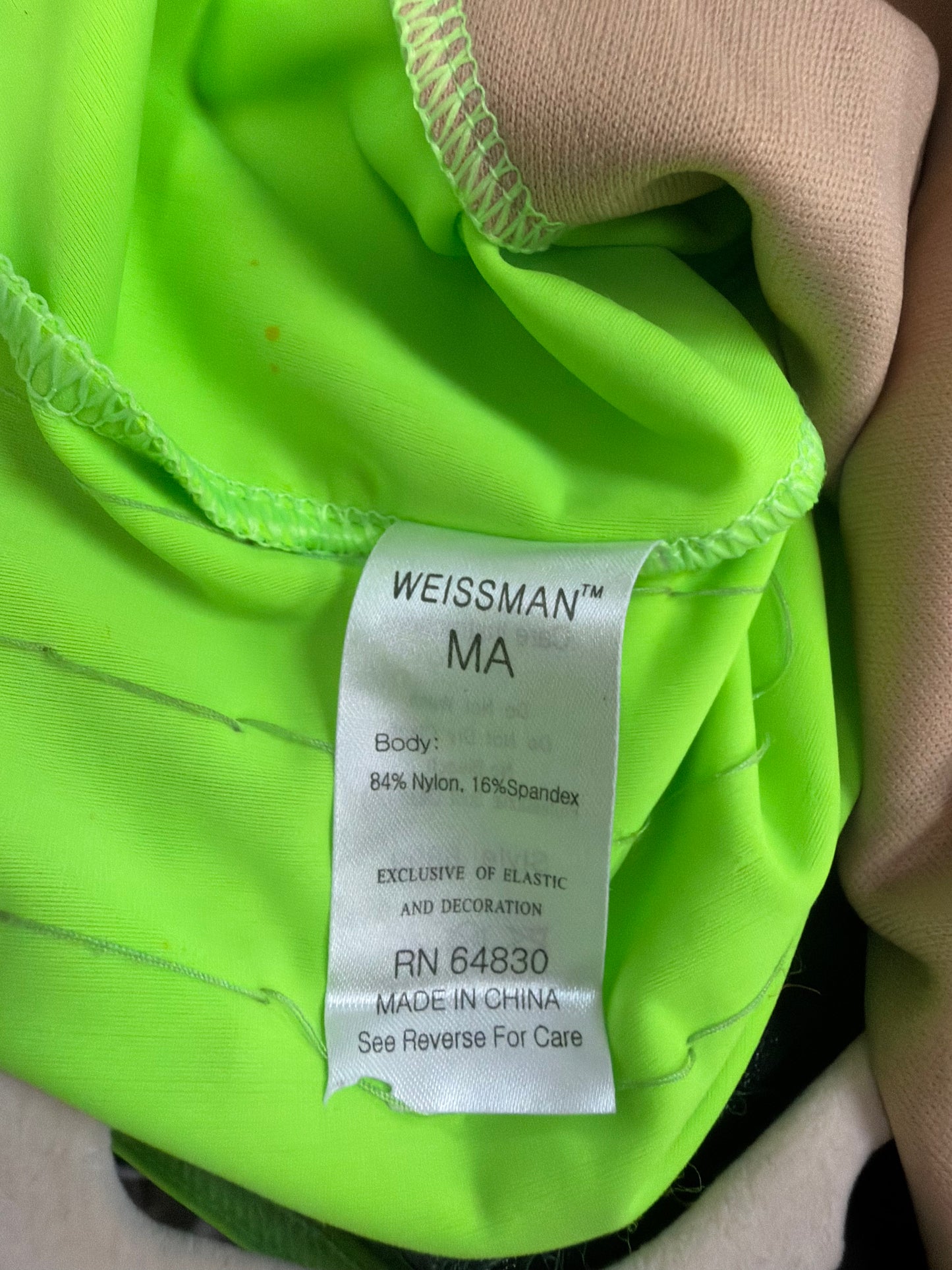 Adult Medium Green Fringe Costume