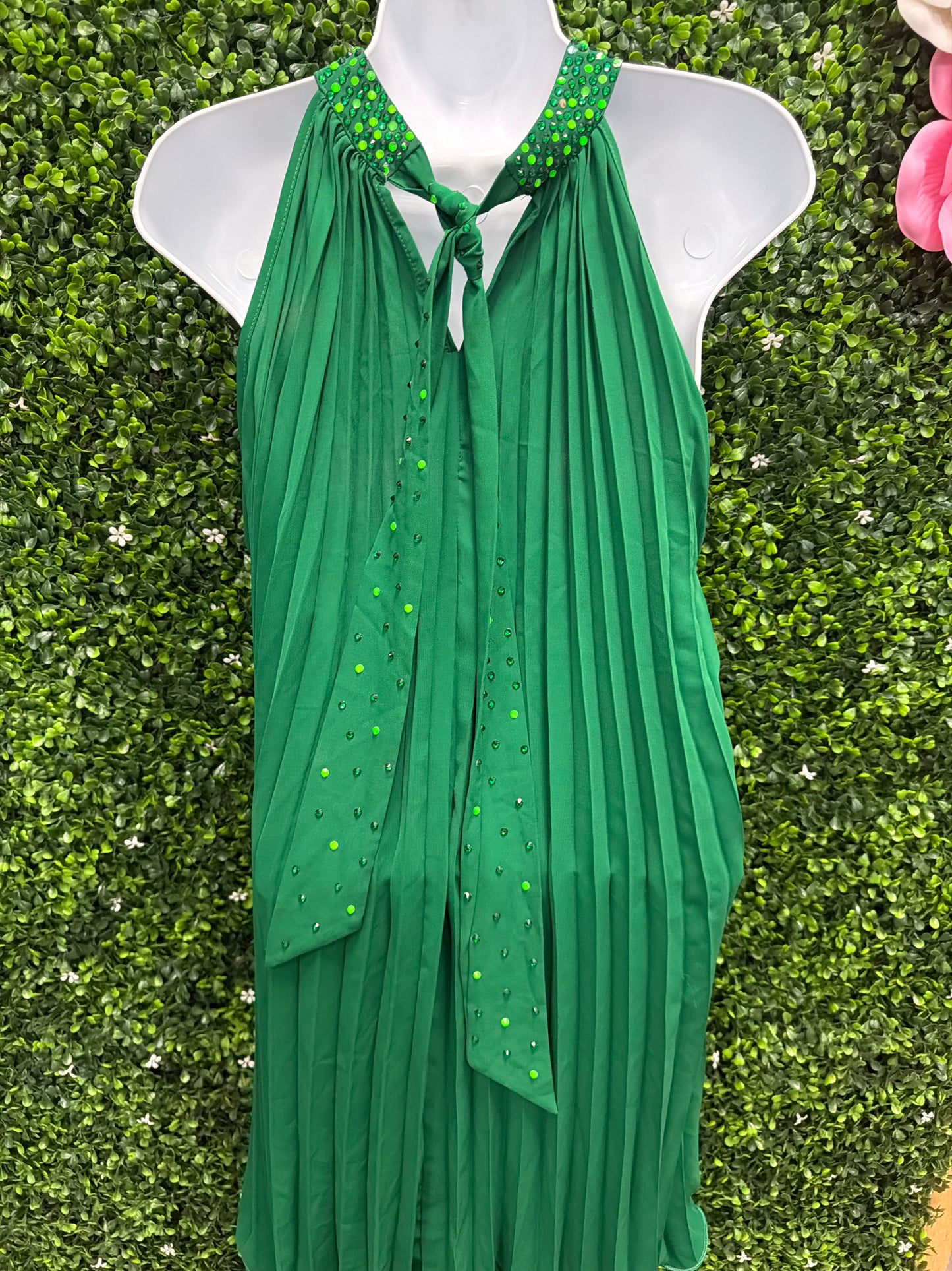 Adult Medium Green Dress