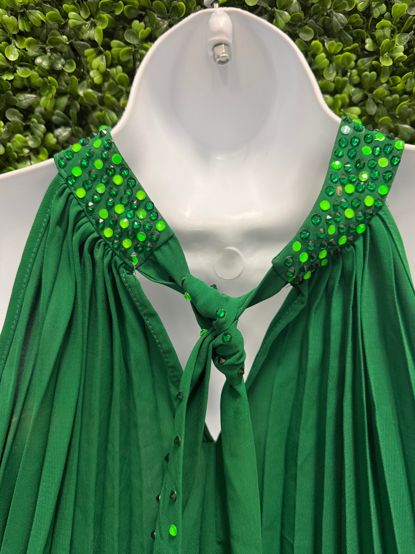 Adult Medium Green Dress