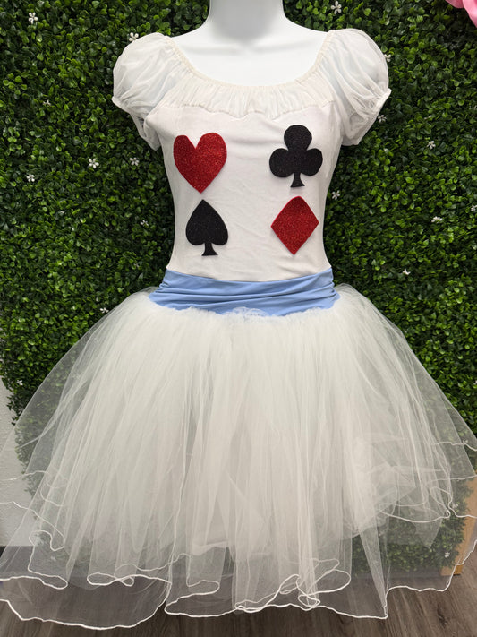 Adult Medium Cards Ballet Dress