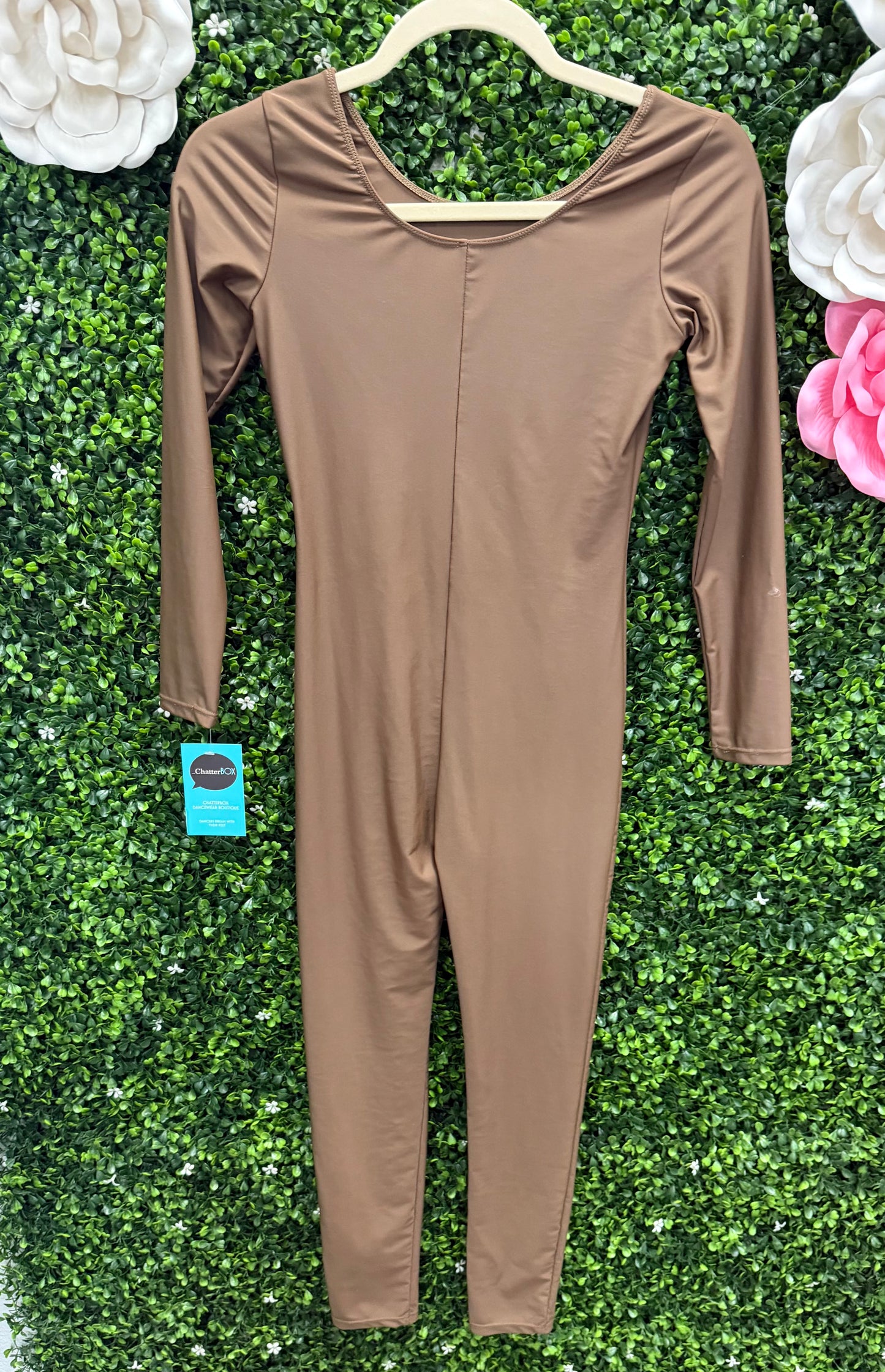 Child Large Brown Unitard