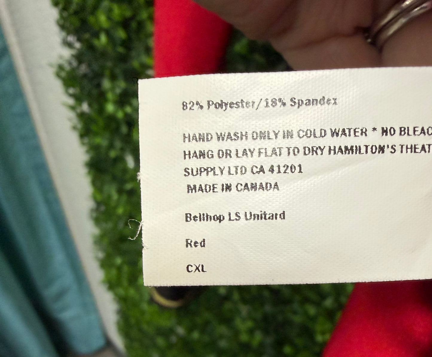 Child X-Large Bellhop Unitard