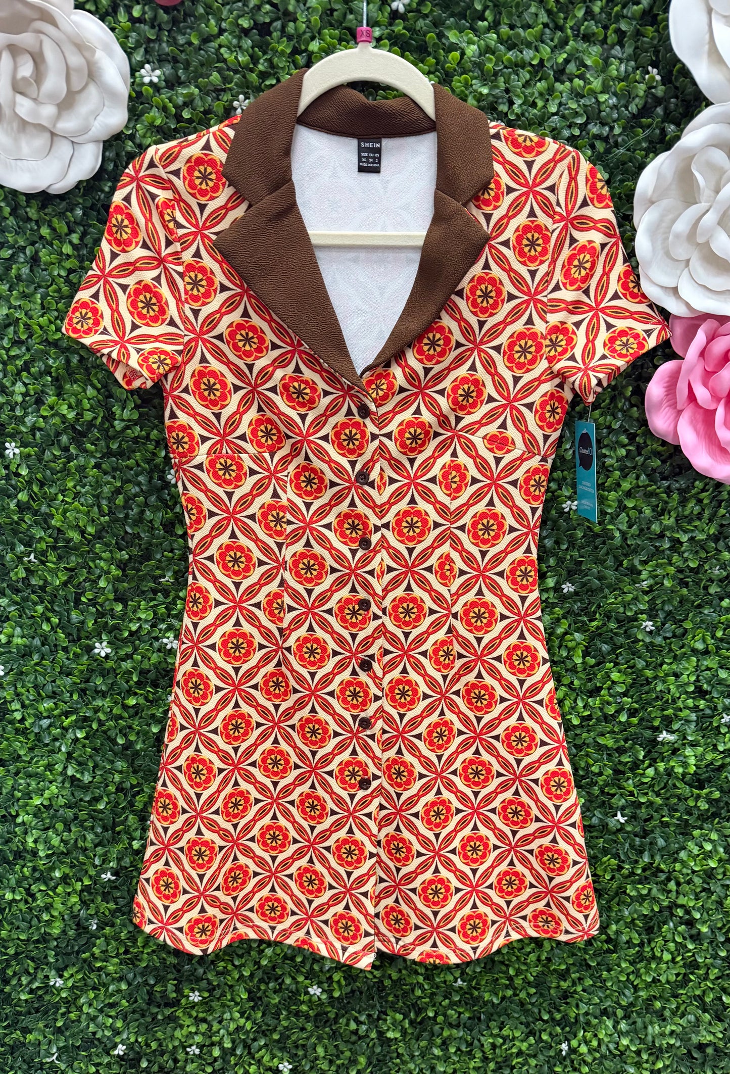 Adult X-Small 70’s Dress