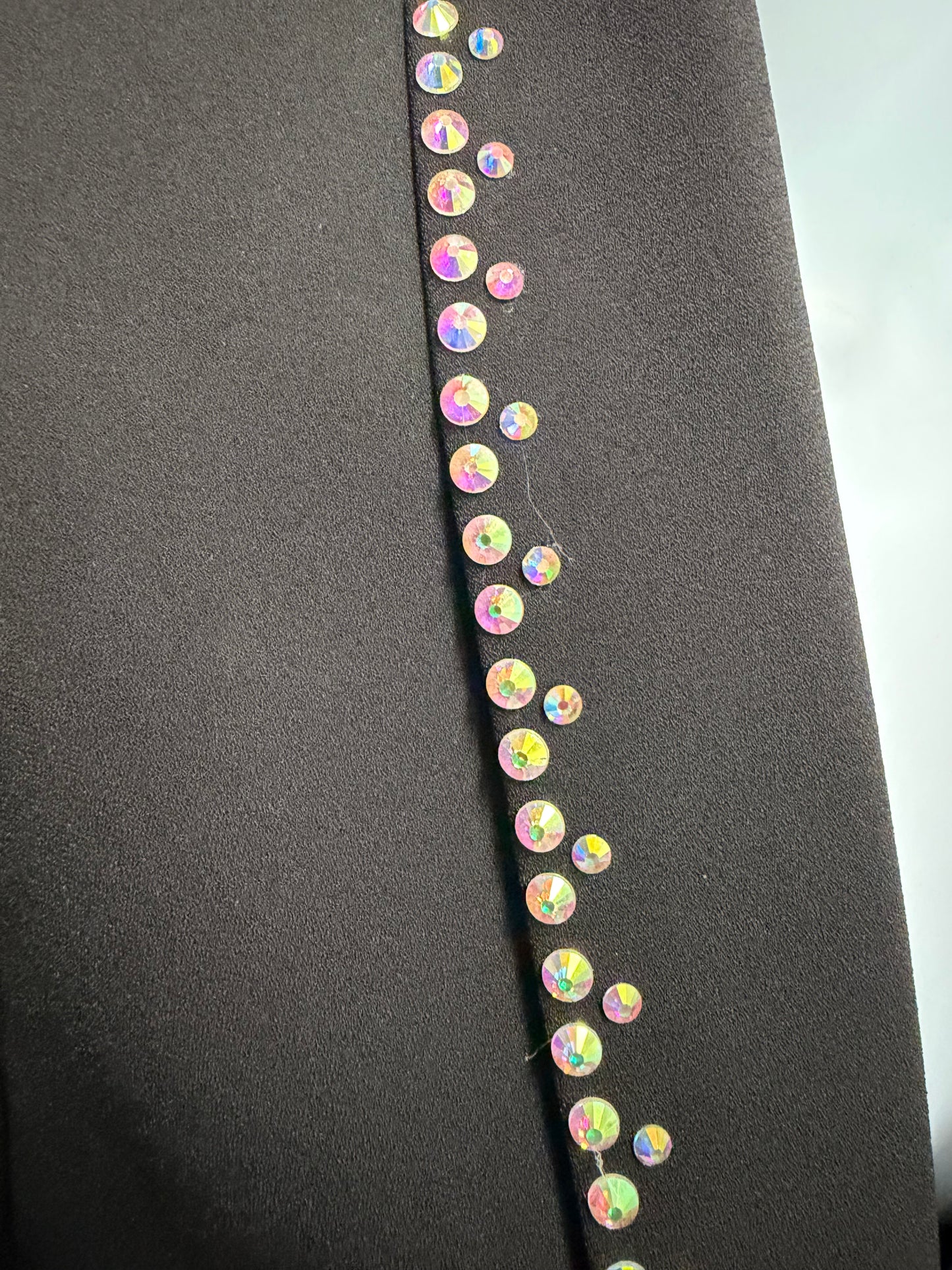 Adult Small Black Stoned Blazer