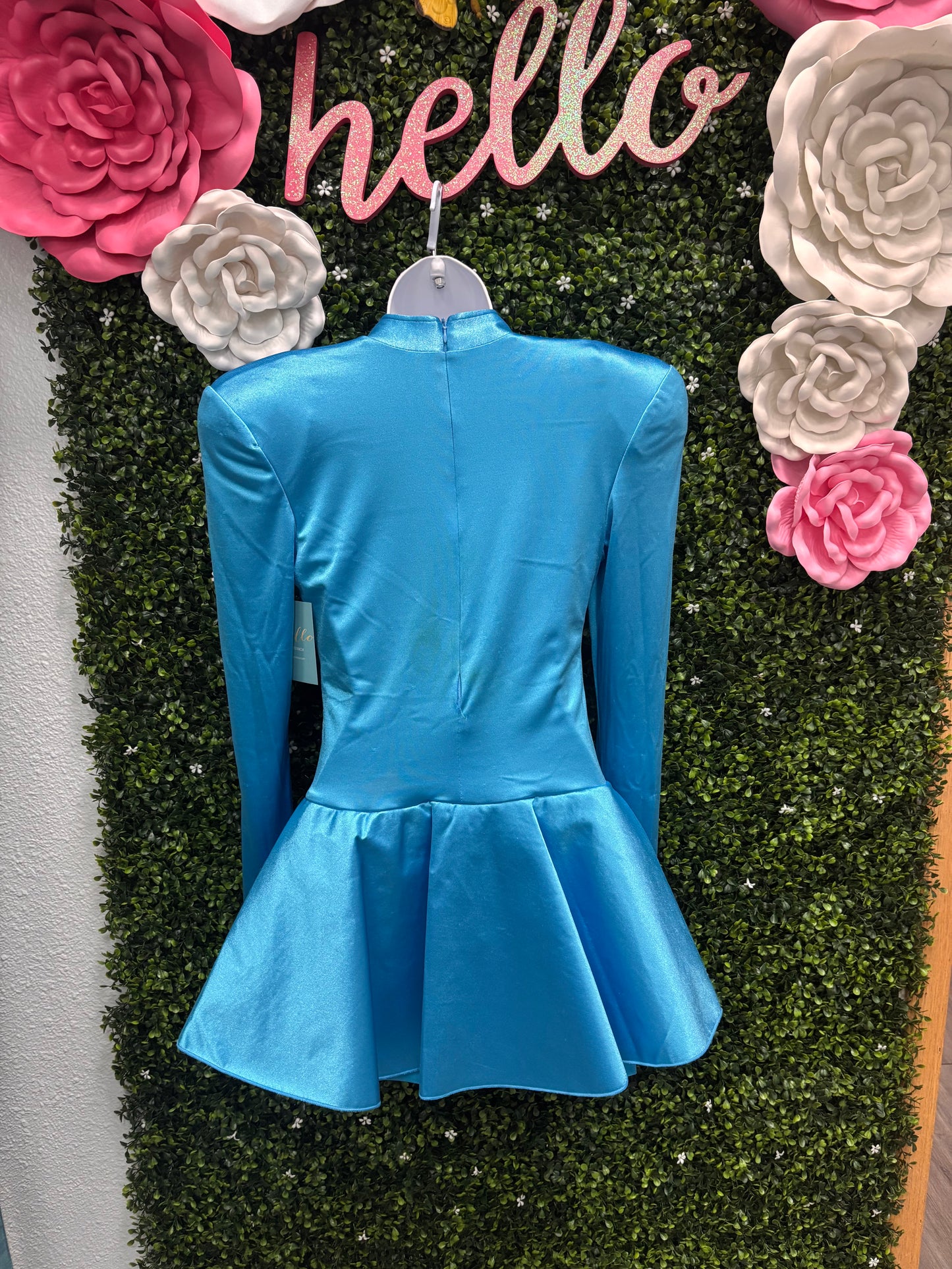Adult Medium Blue and Pink Long Sleeve Costume