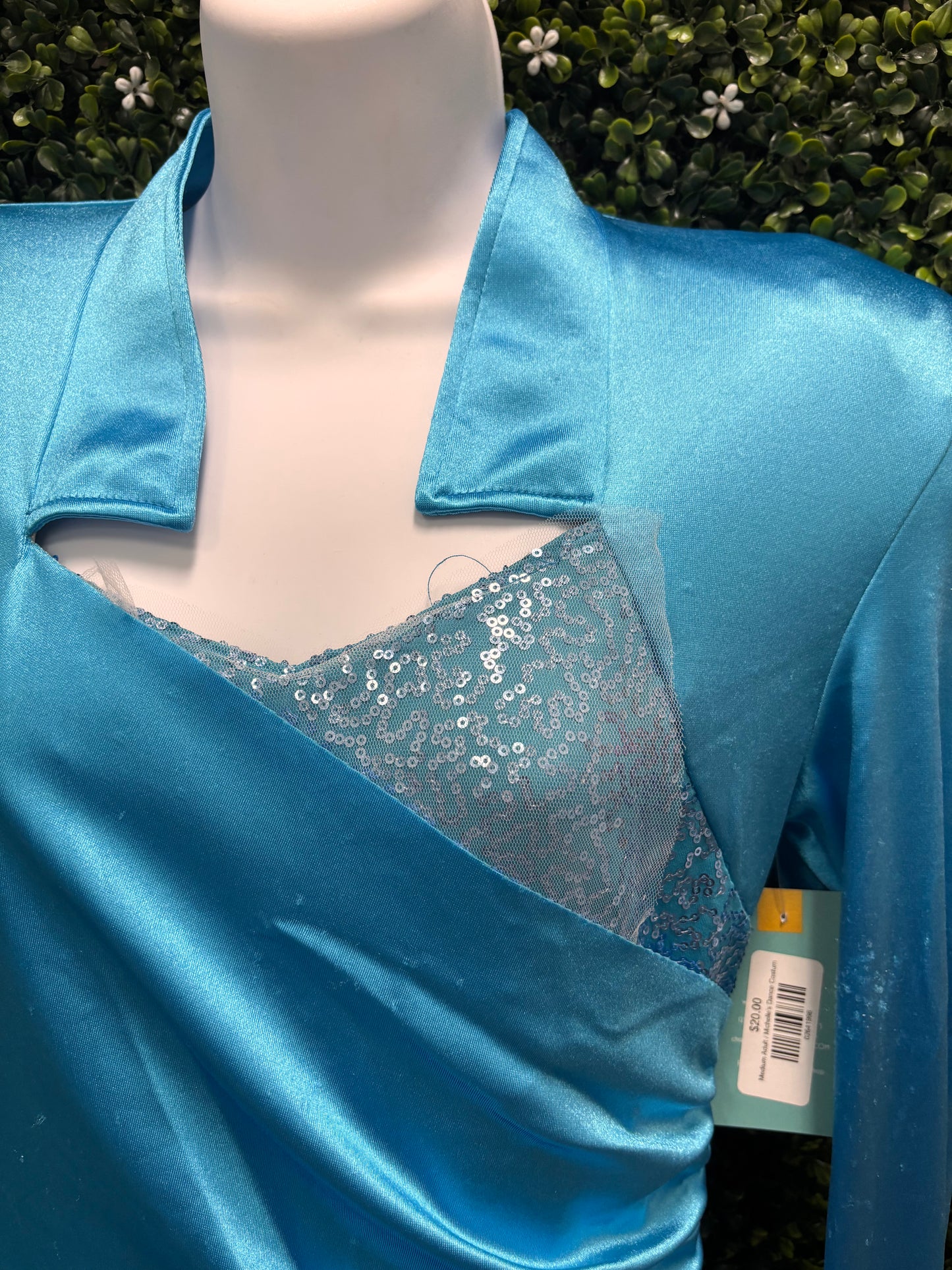 Adult Medium Blue and Pink Long Sleeve Costume