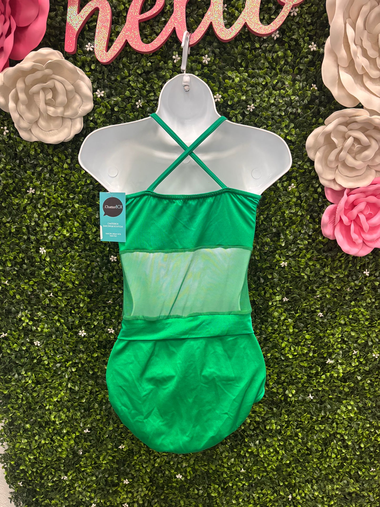 Adult Medium Green Two Piece